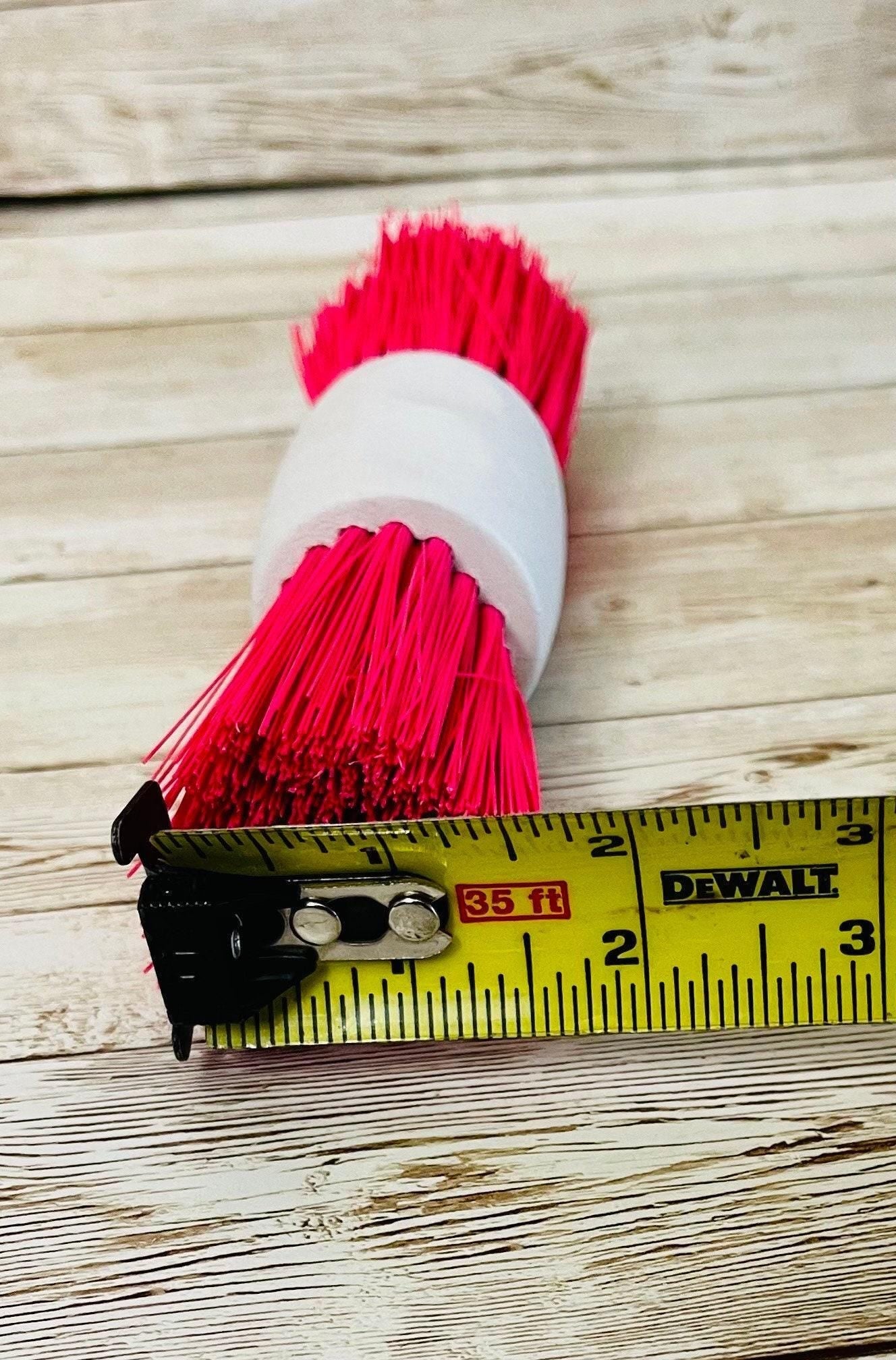 3x Mexican Plastic Brush Scrubber 3 Escobetas Mexicanas de Plastico