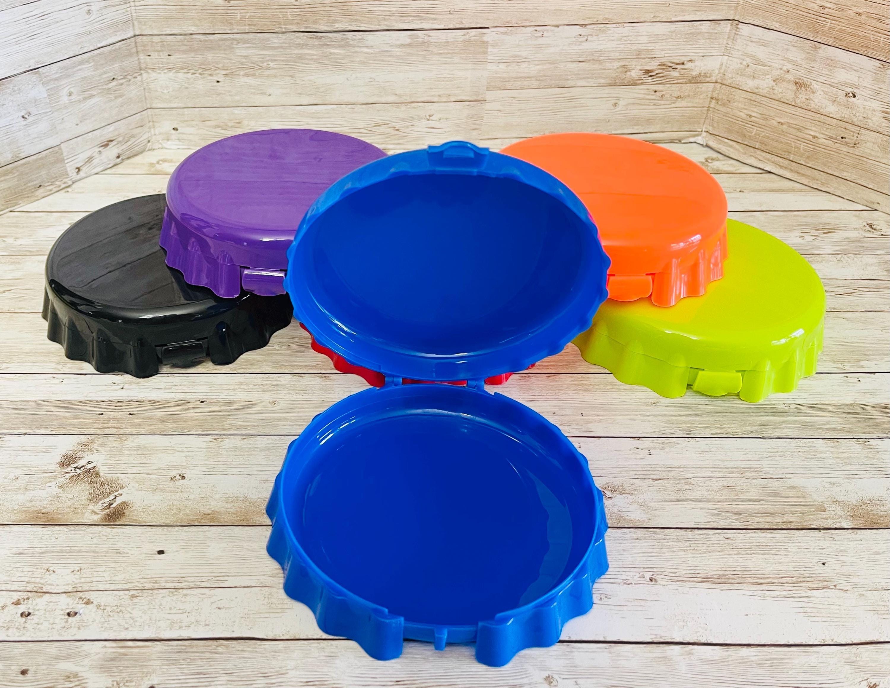 Ficheros Corcholatas para Loteria oh Guardar Monedas Cork Plastic Containers to Store Items