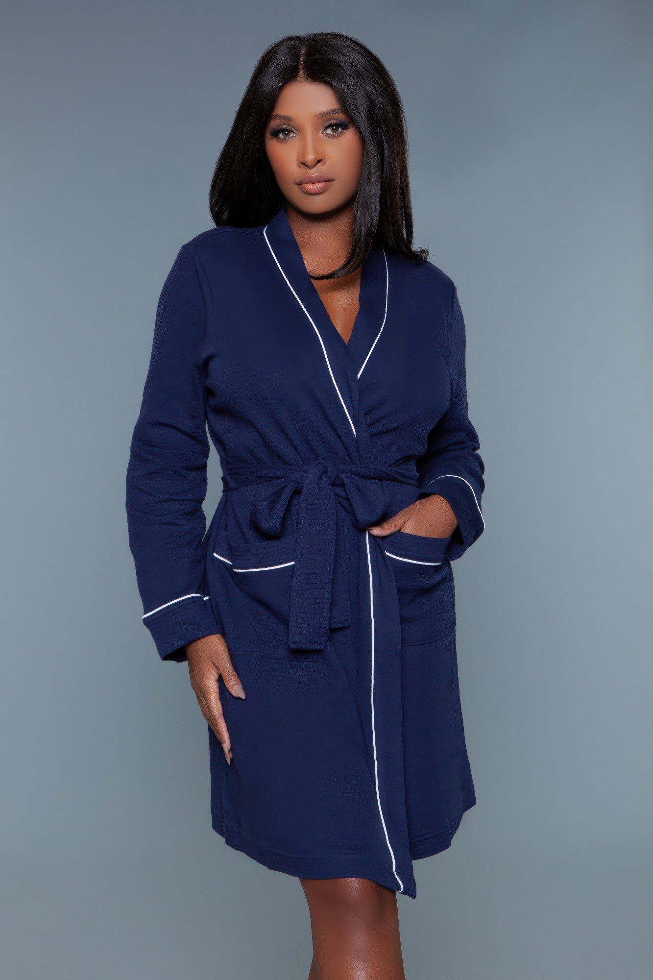 Elegant Female Bathrobe for Cozy Comfort