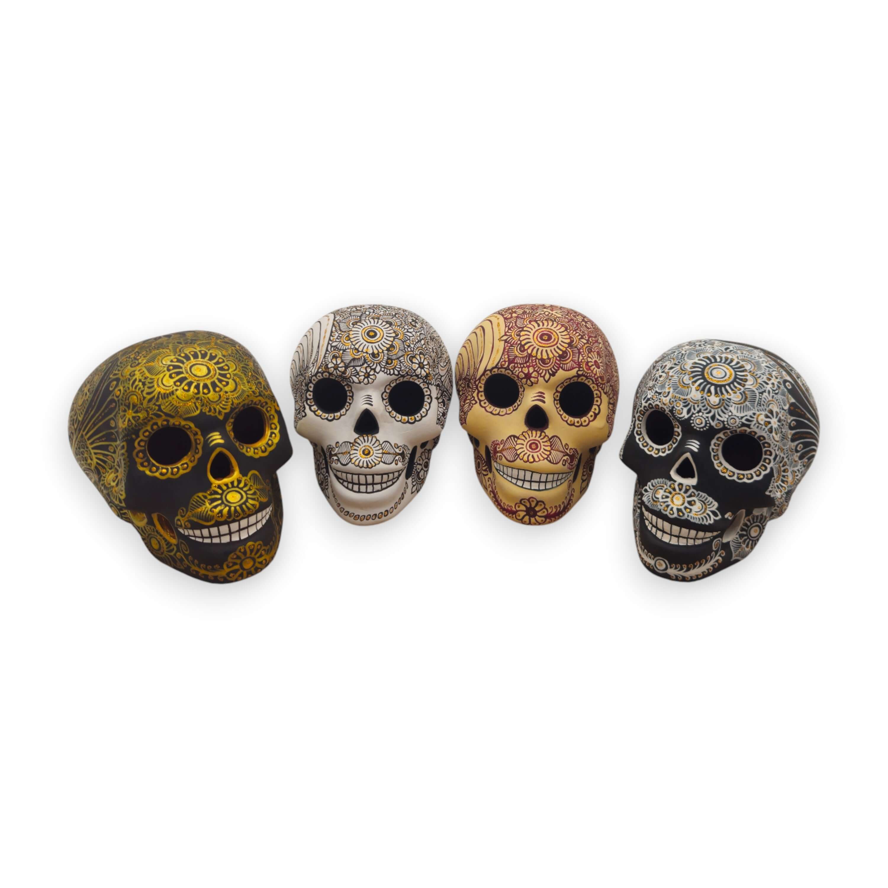 Calavera Talavera | Decoración de Cerámica Pintada a Mano