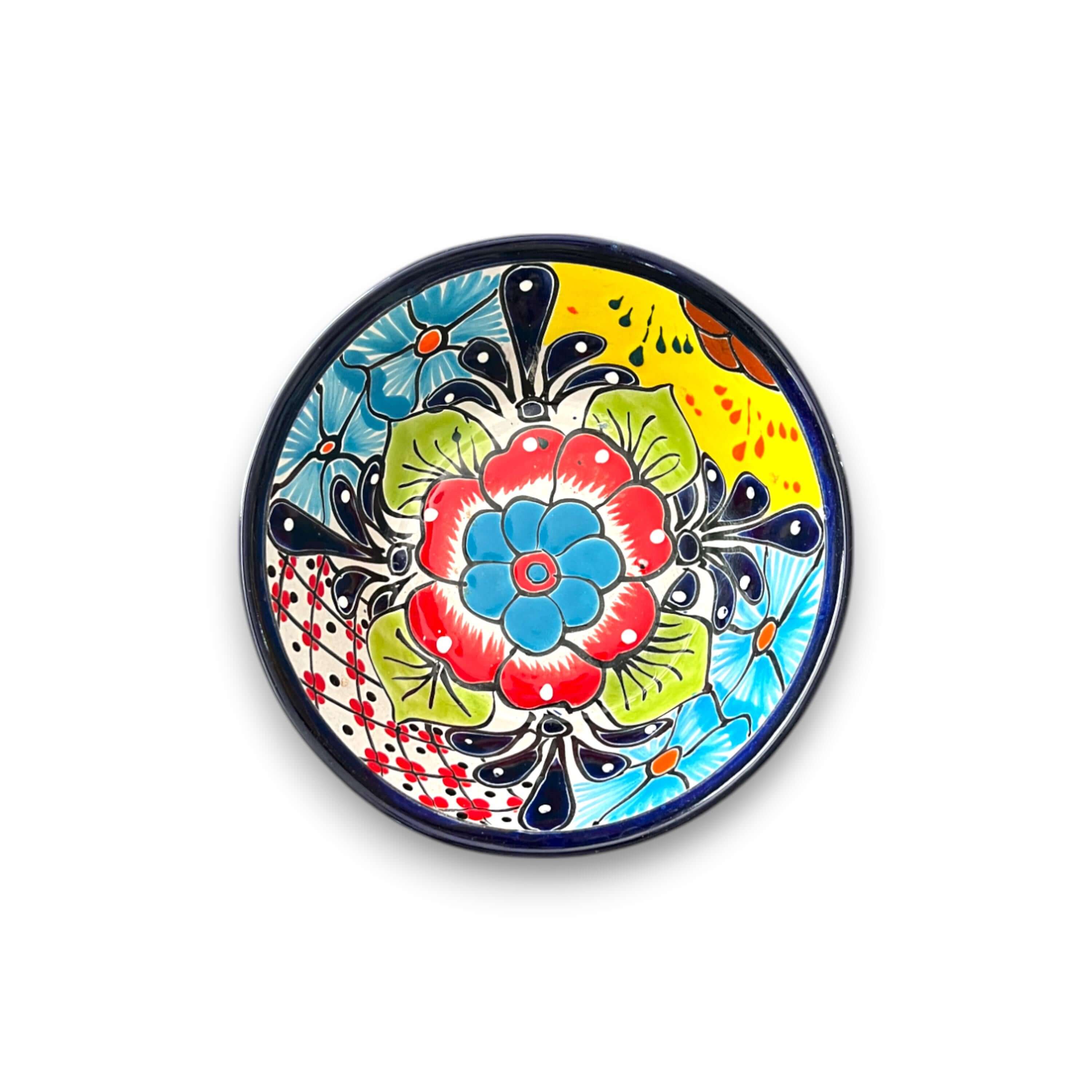 Tazón de sopa Talavera de 7.5" | Vajilla mexicana hecha a mano