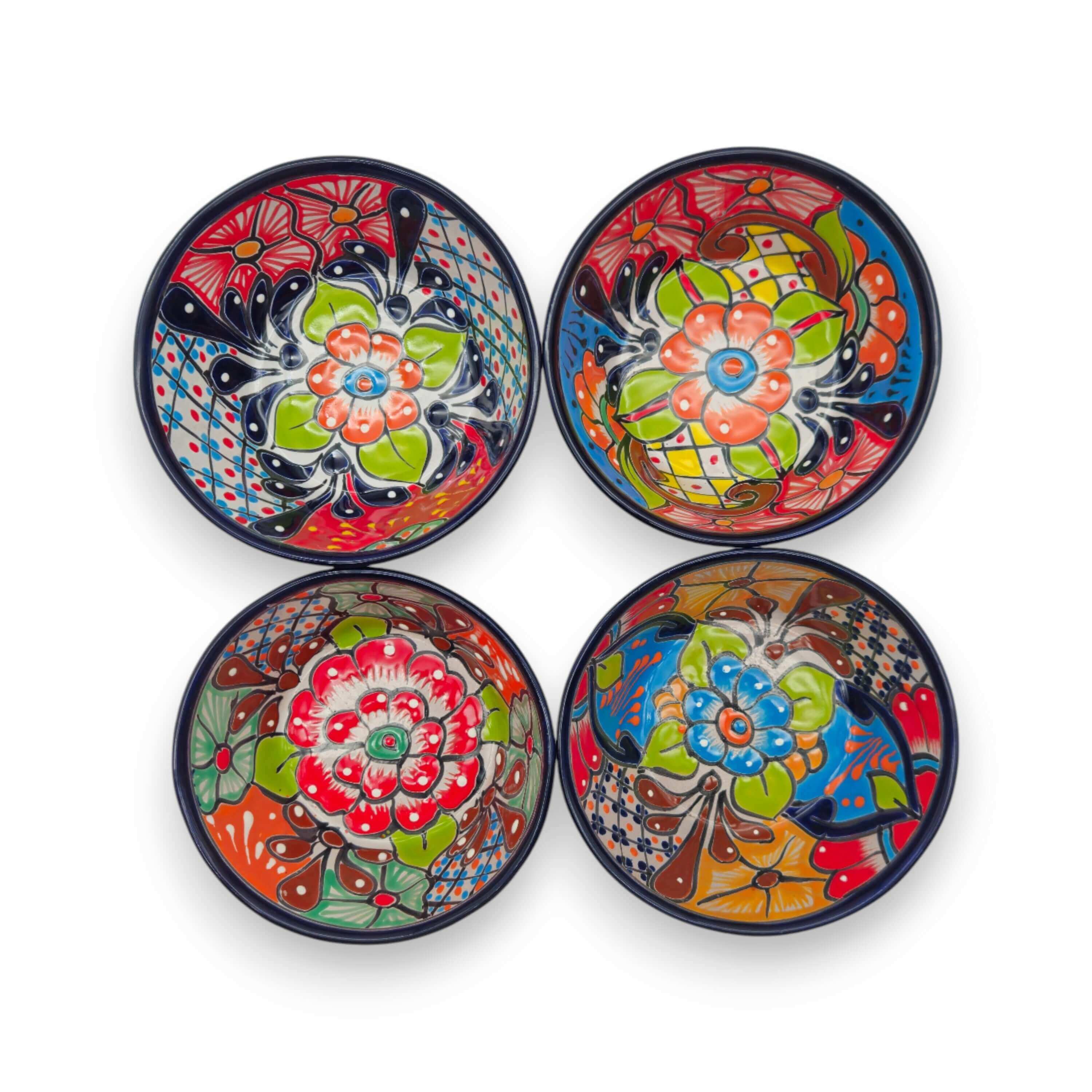 Tazón de sopa Talavera de 7.5" | Vajilla mexicana hecha a mano