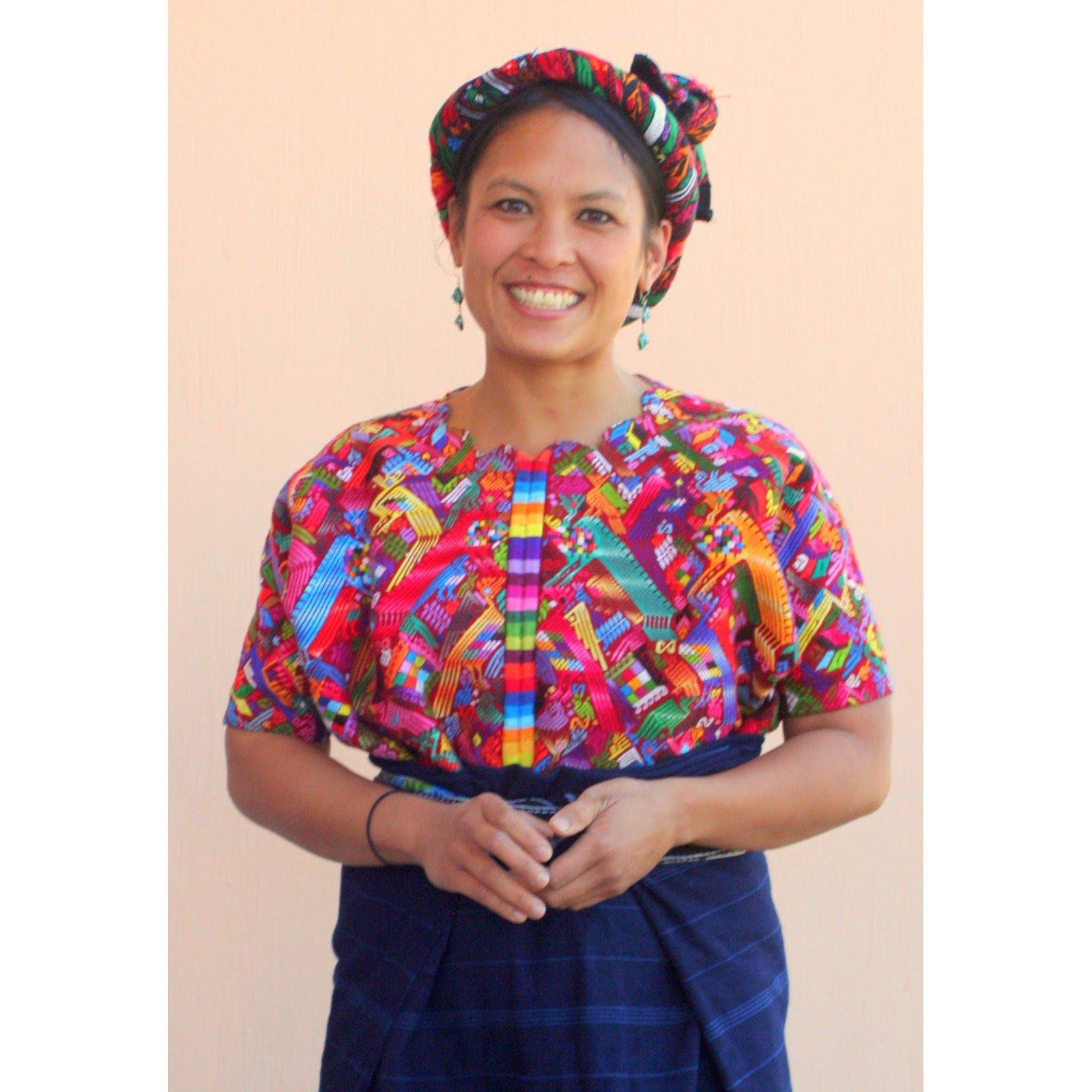 Monedero de Piel Vegana Huipil Ana - Guatemala