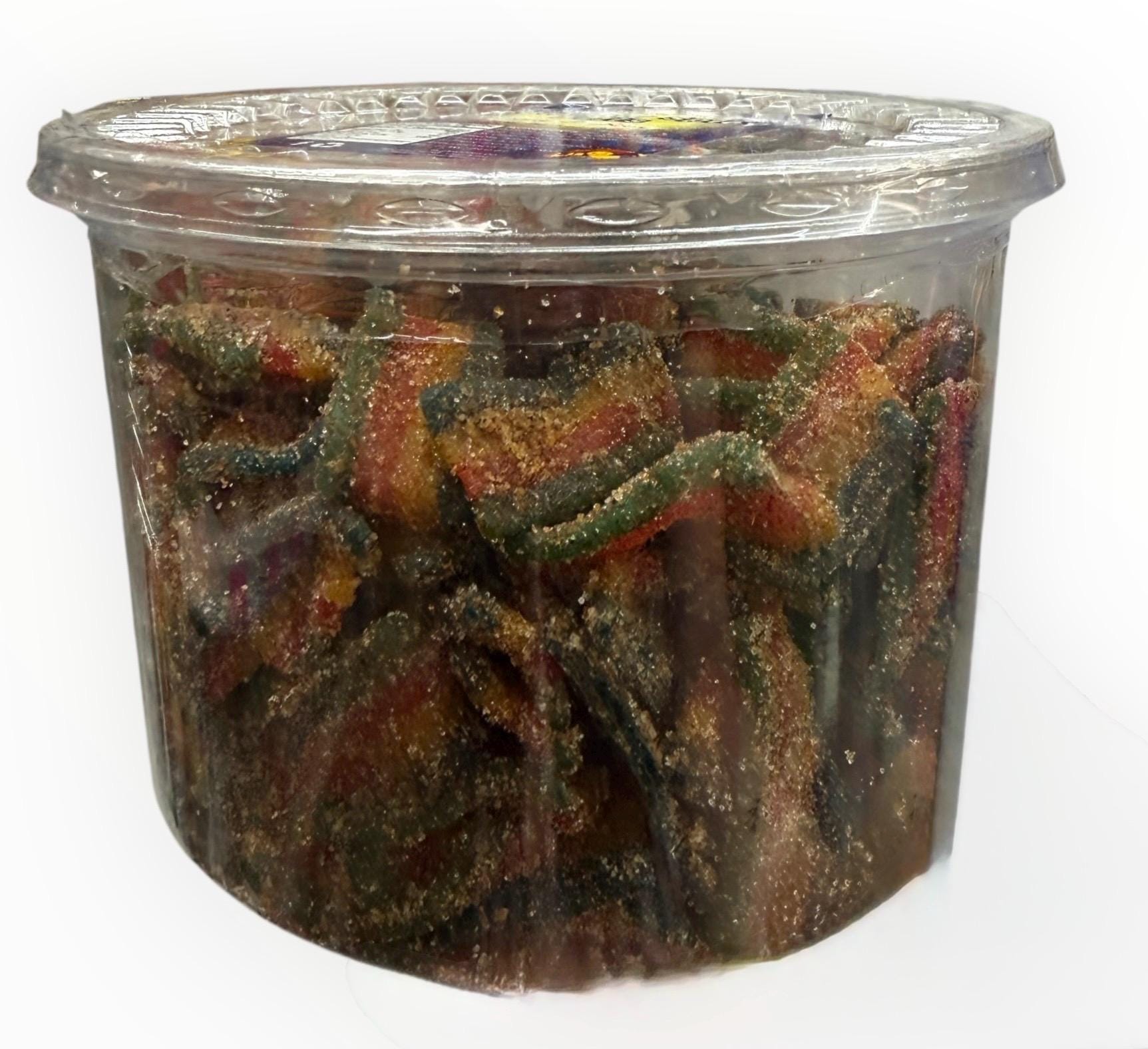 1 lb of Mexican Spicy and Sour Belts Dulces Picosos Mexicanos Saladitos y Picosito