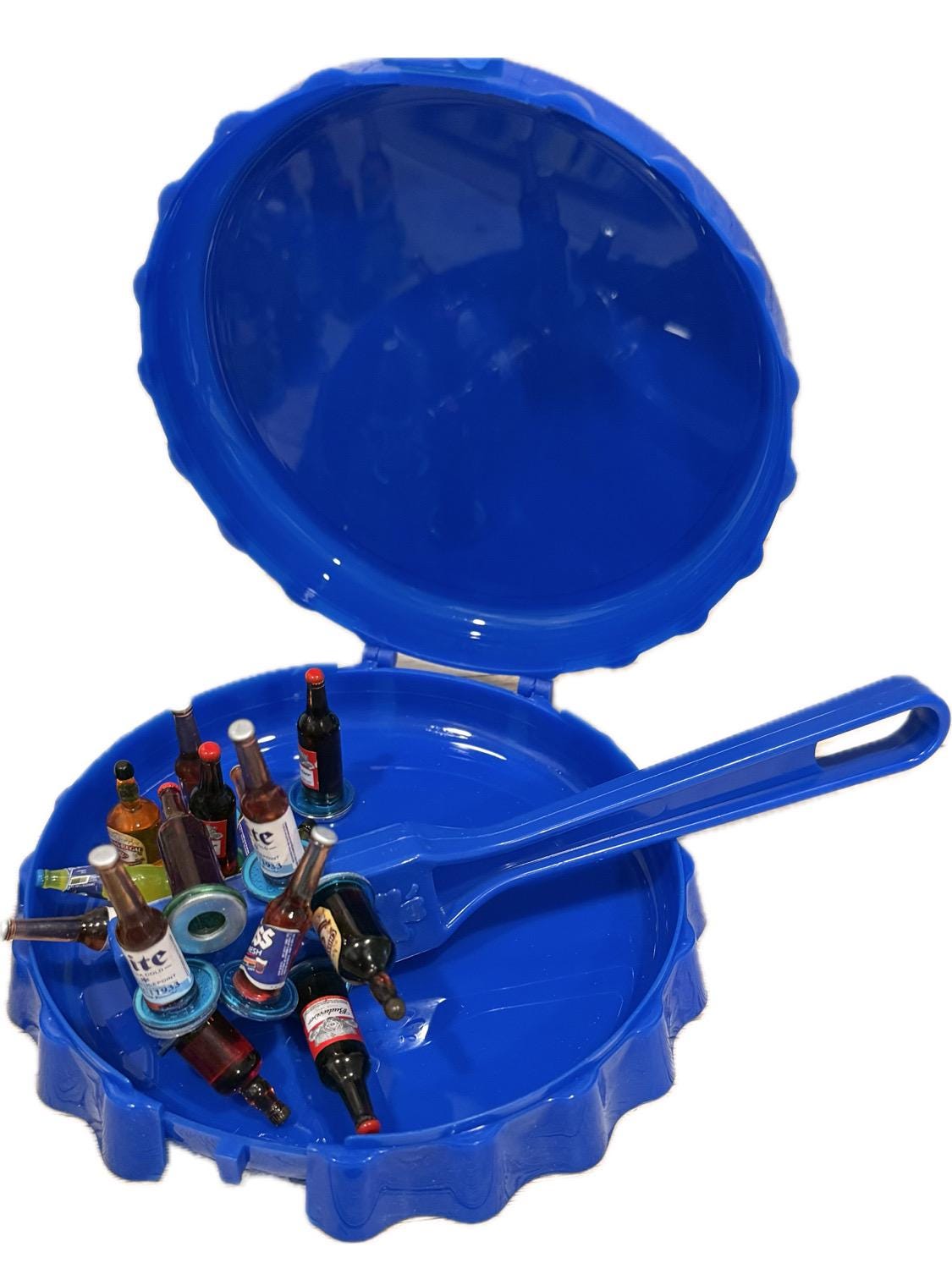 40 Fichas de Resina para Bingo y Pala Magnetica con Fichero de Plastico 40 Resin Chips with Magnetic Wand & Plastic Container