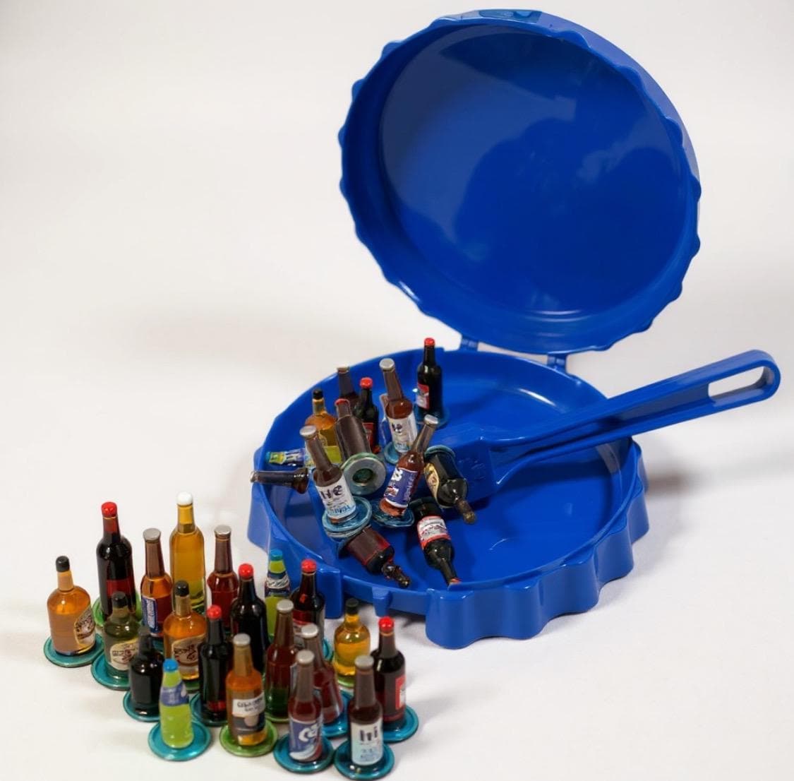 40 Fichas de Resina para Bingo y Pala Magnetica con Fichero de Plastico 40 Resin Chips with Magnetic Wand & Plastic Container