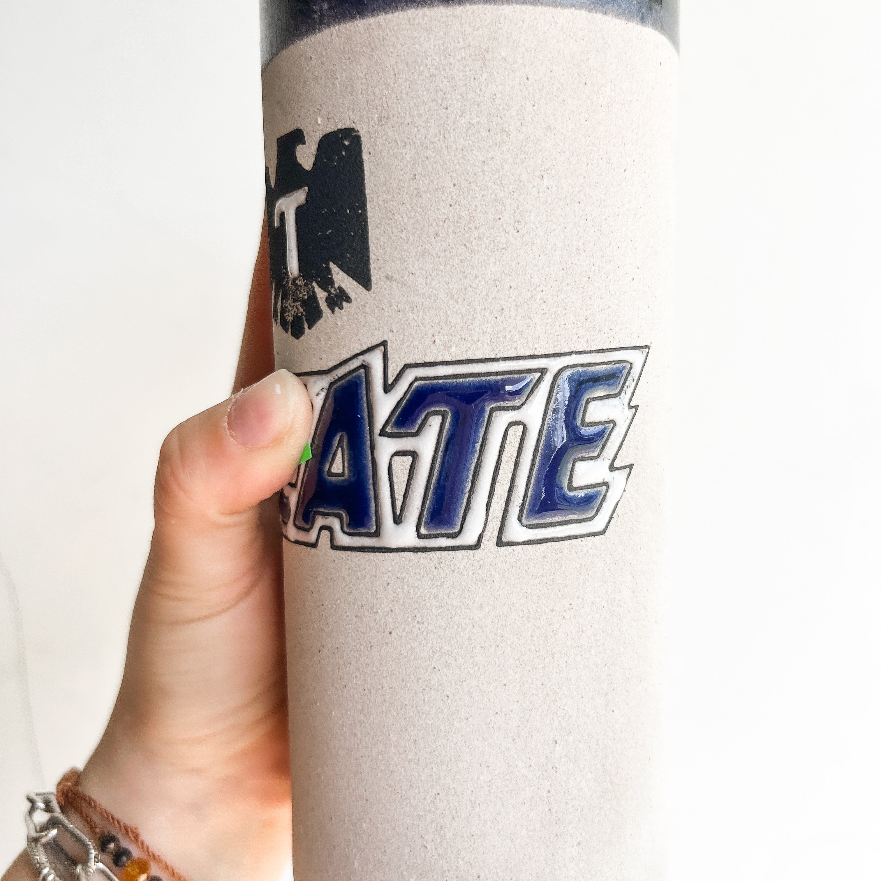 Taza de cerámica para cerveza