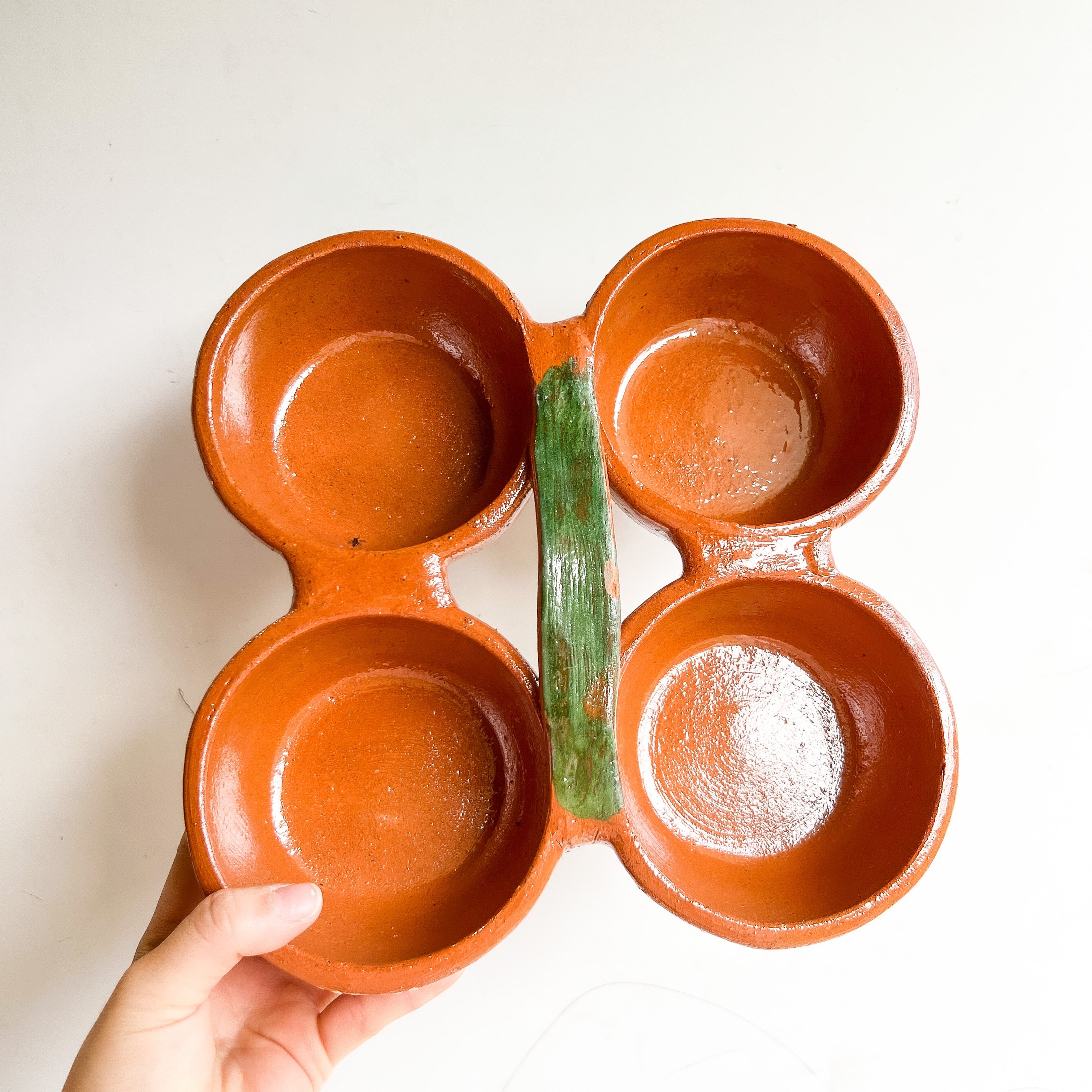 Salsero Artesanal de 4 Secciones