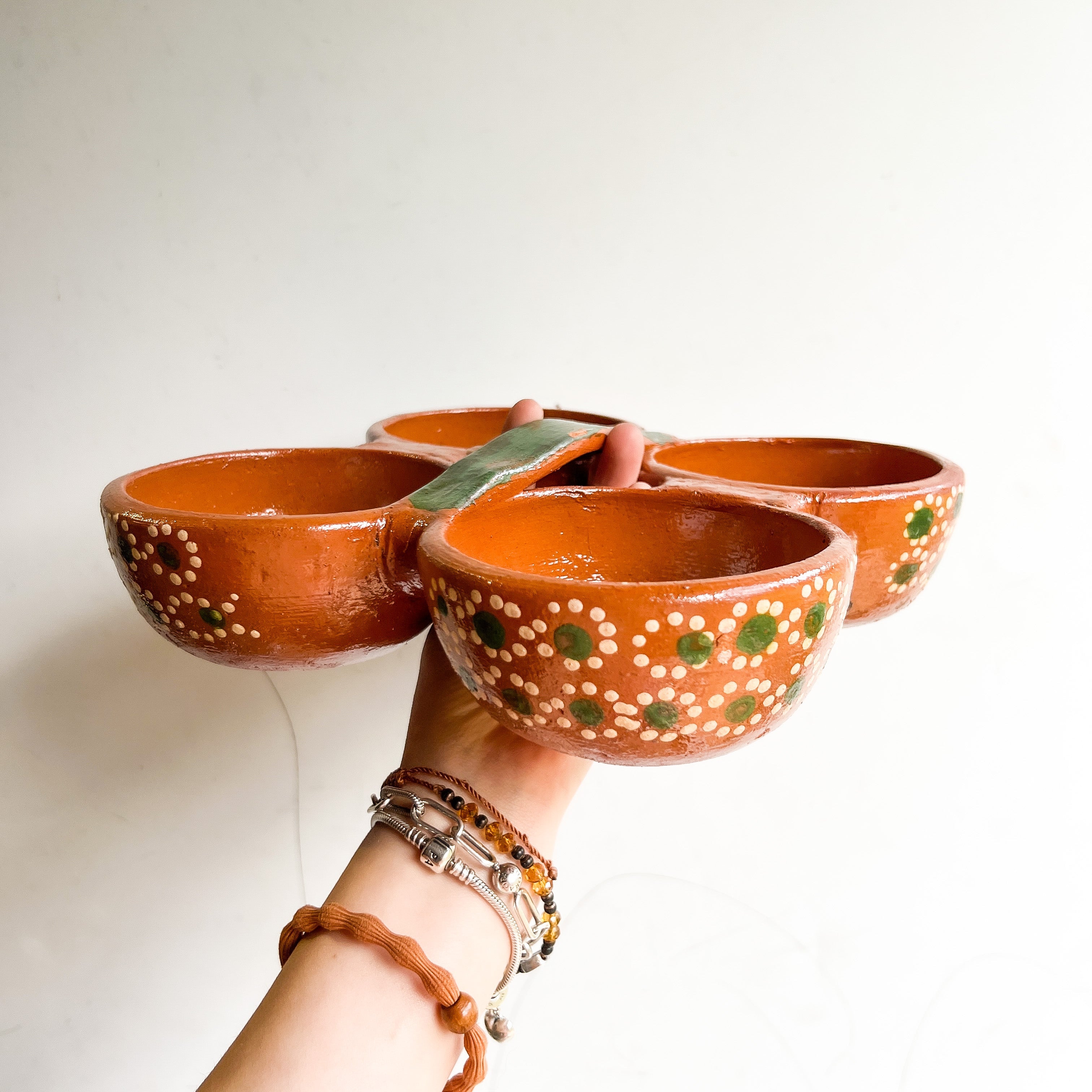 Salsero Artesanal de 4 Secciones