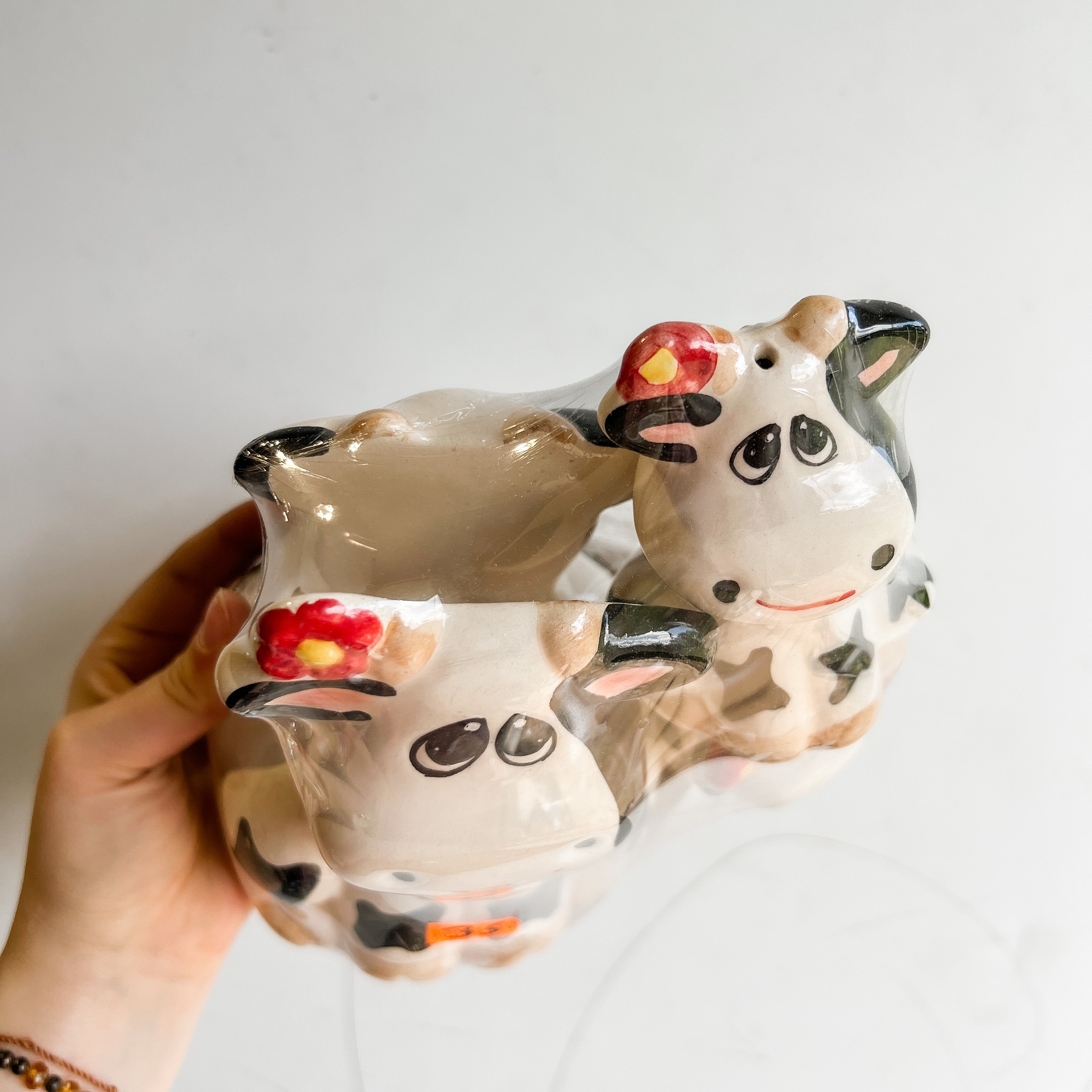 Napkin Holder with 2 Salt Shakers