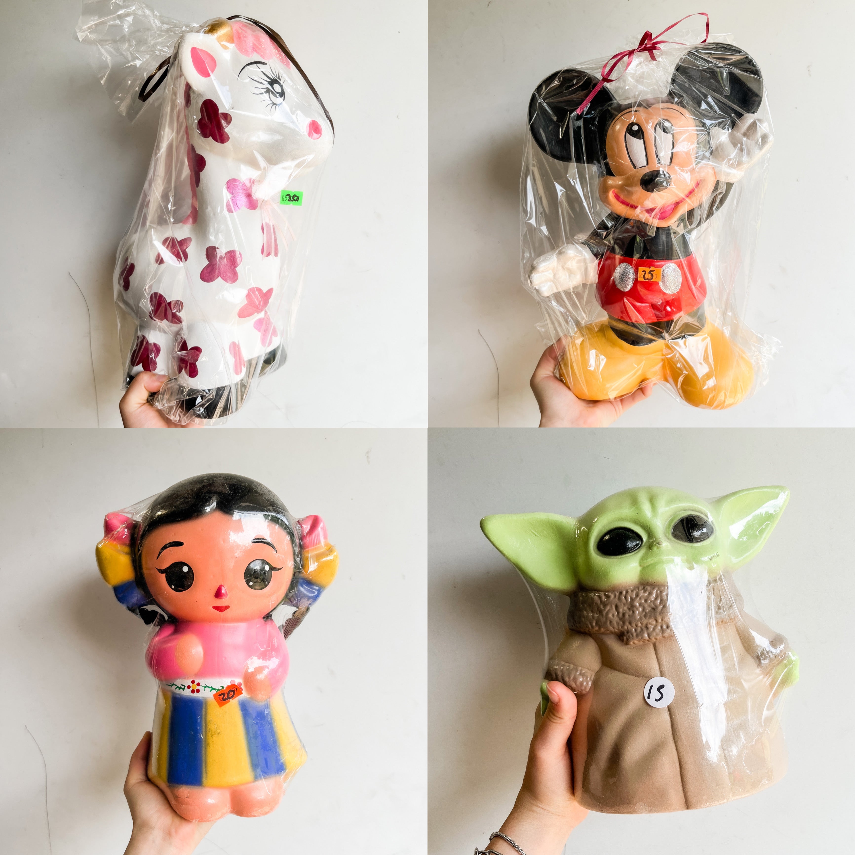 Huchas de Figuras Grandes