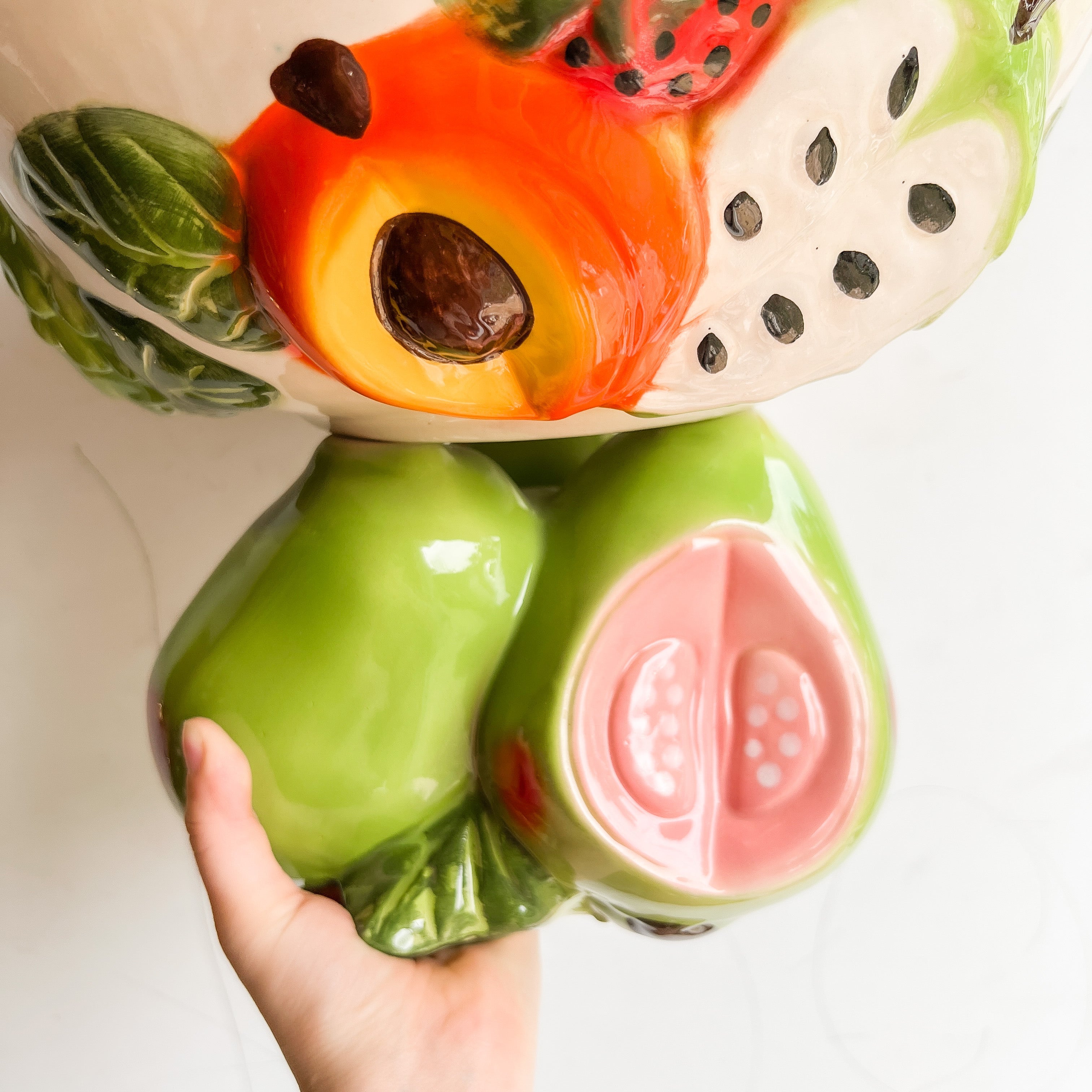 Centro de mesa de frutero