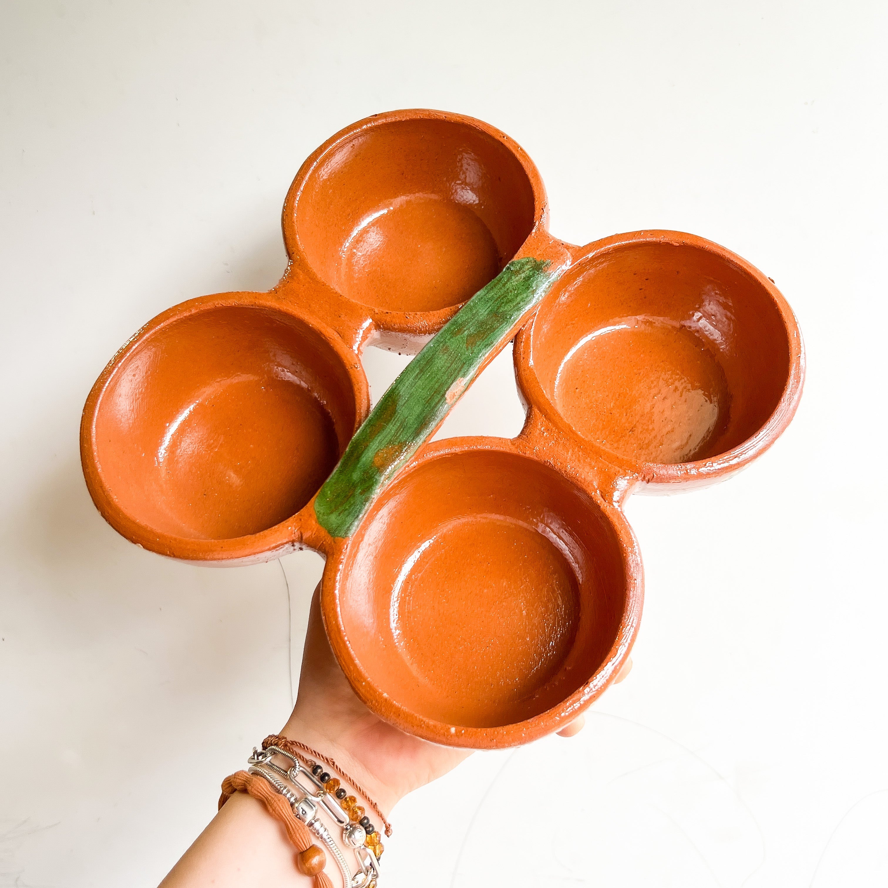 Salsero Artesanal de 4 Secciones