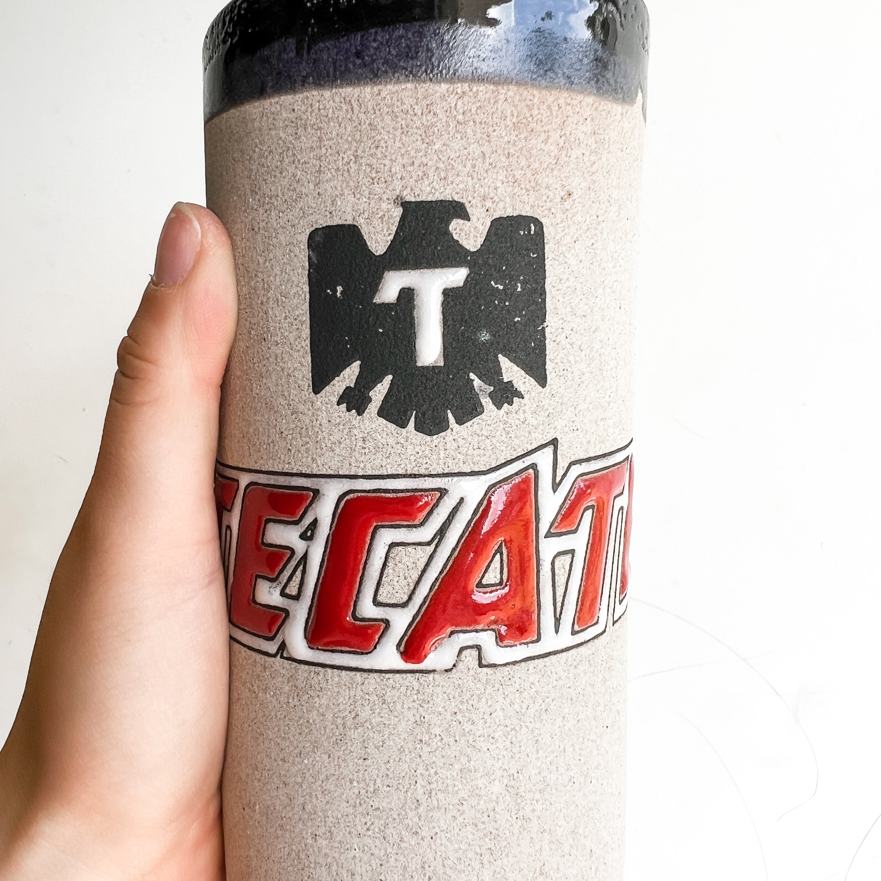 Taza de cerámica para cerveza