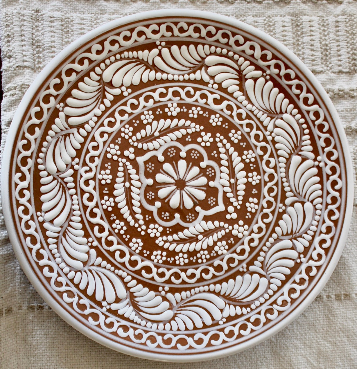 Talavera plato “Conchitas”