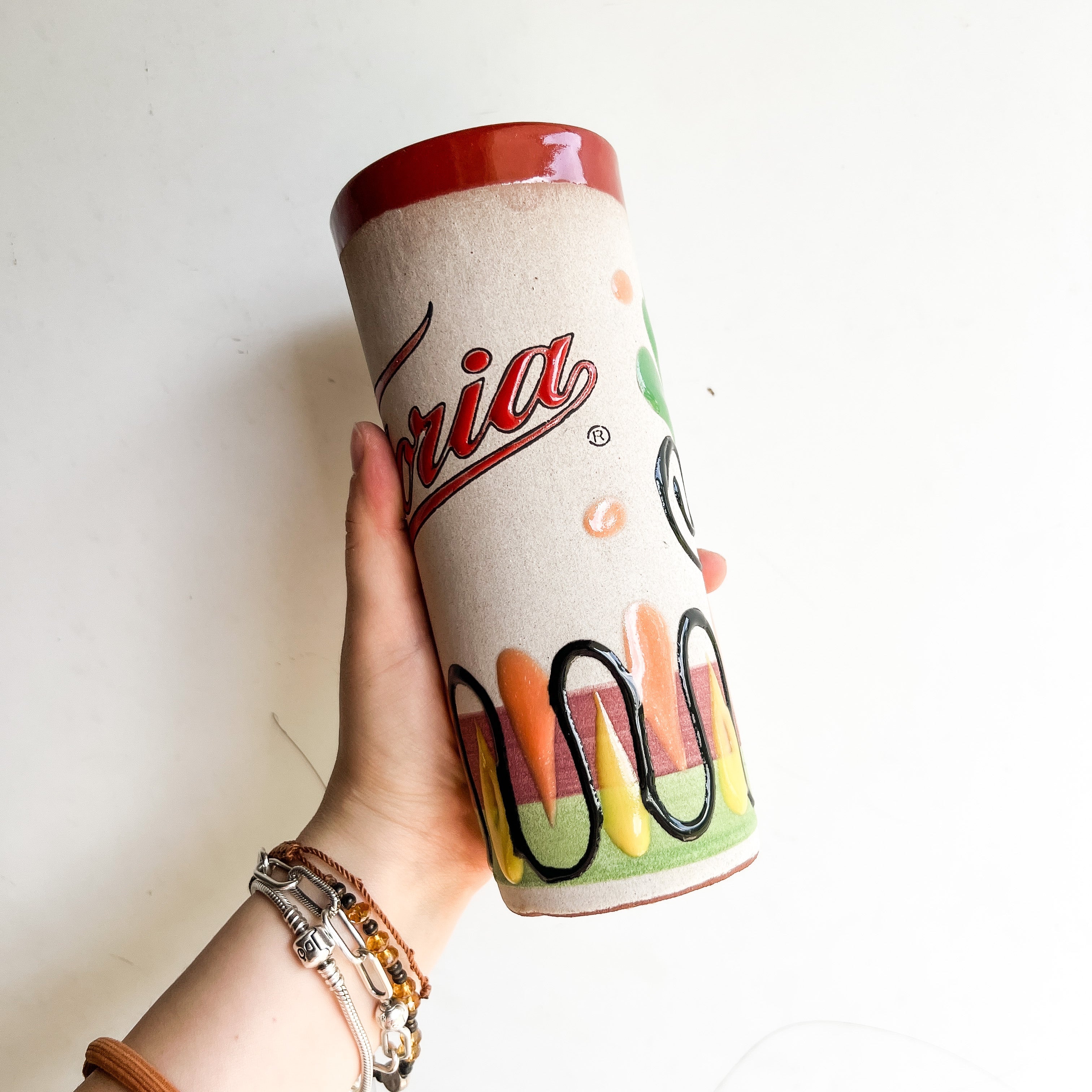 Victoria Beer Pottery Cup