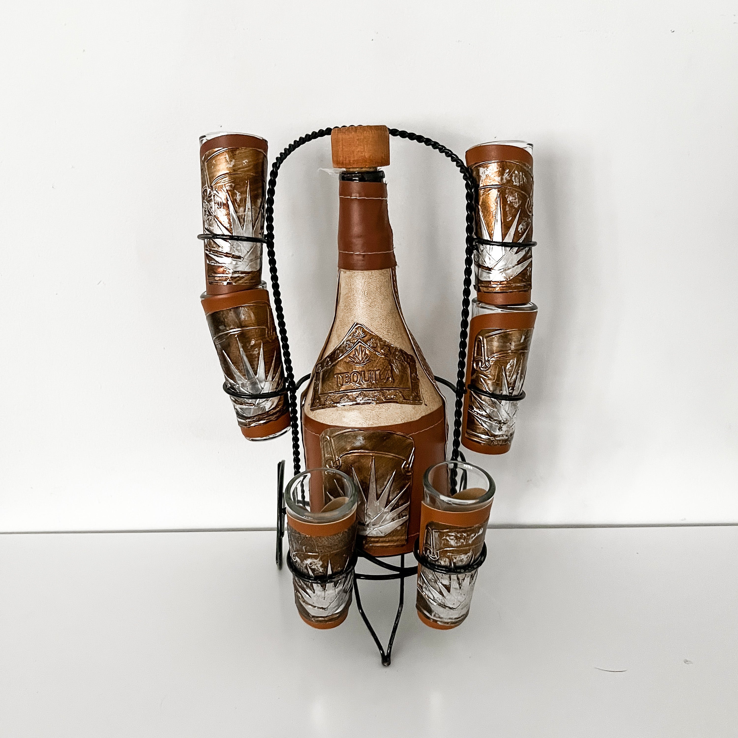 Tequilero de 6 vasos de chupito