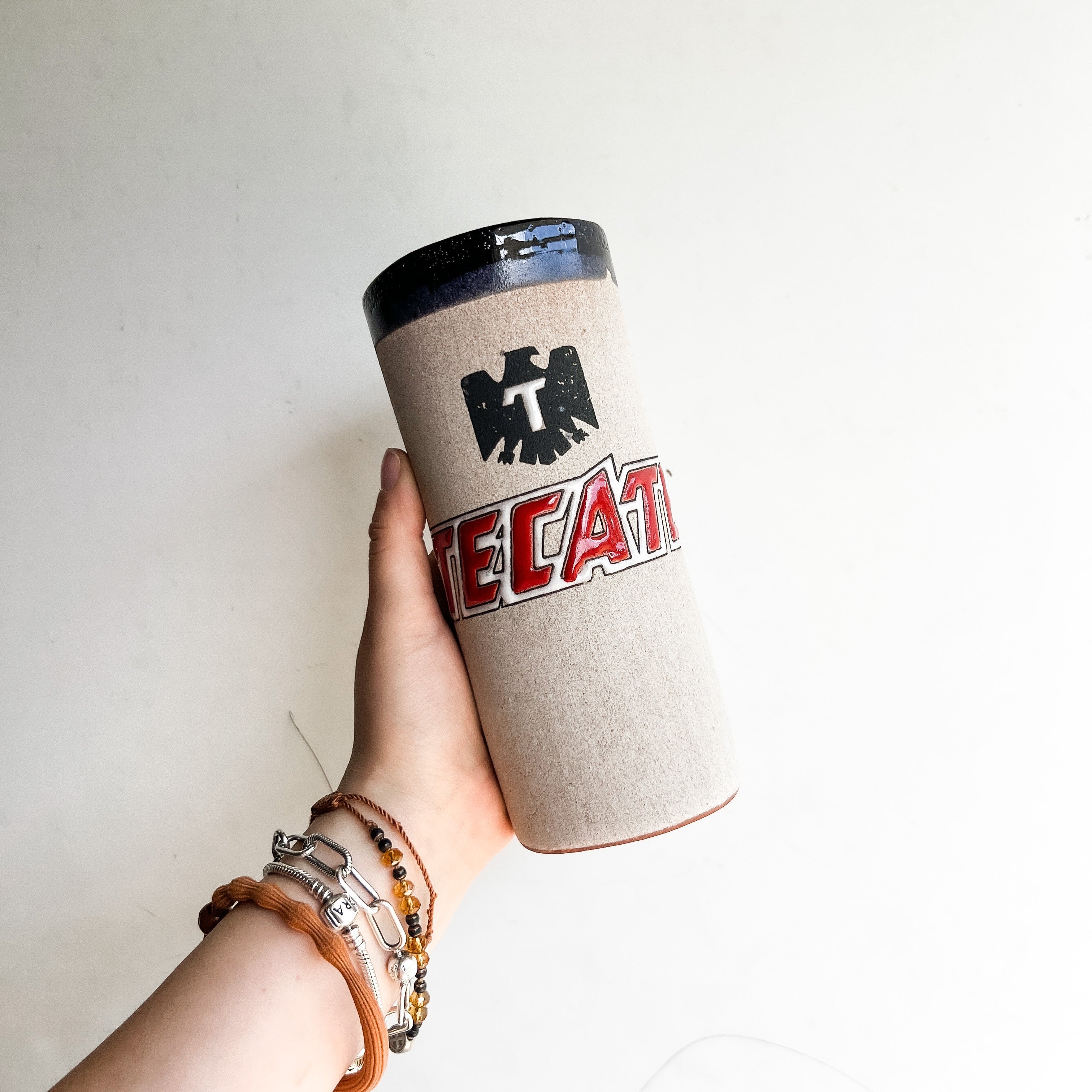 Taza de cerámica para cerveza