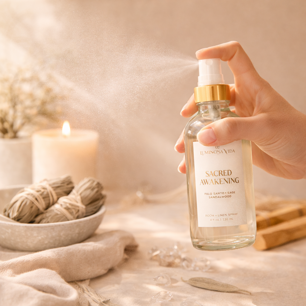 Sacred Awakening Room + Linen Spray