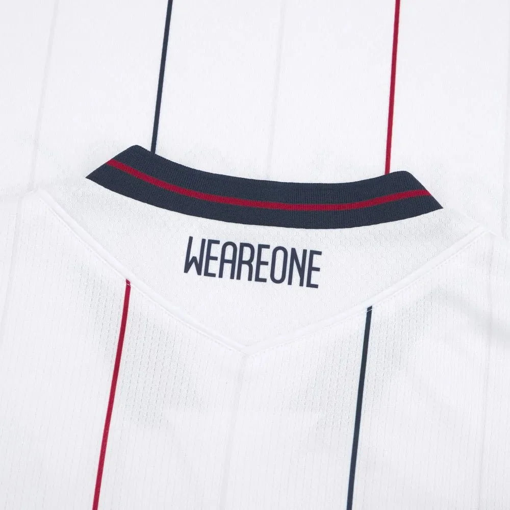 Macron 2025-26 Bologna Men's Authentic Away Soccer Jersey