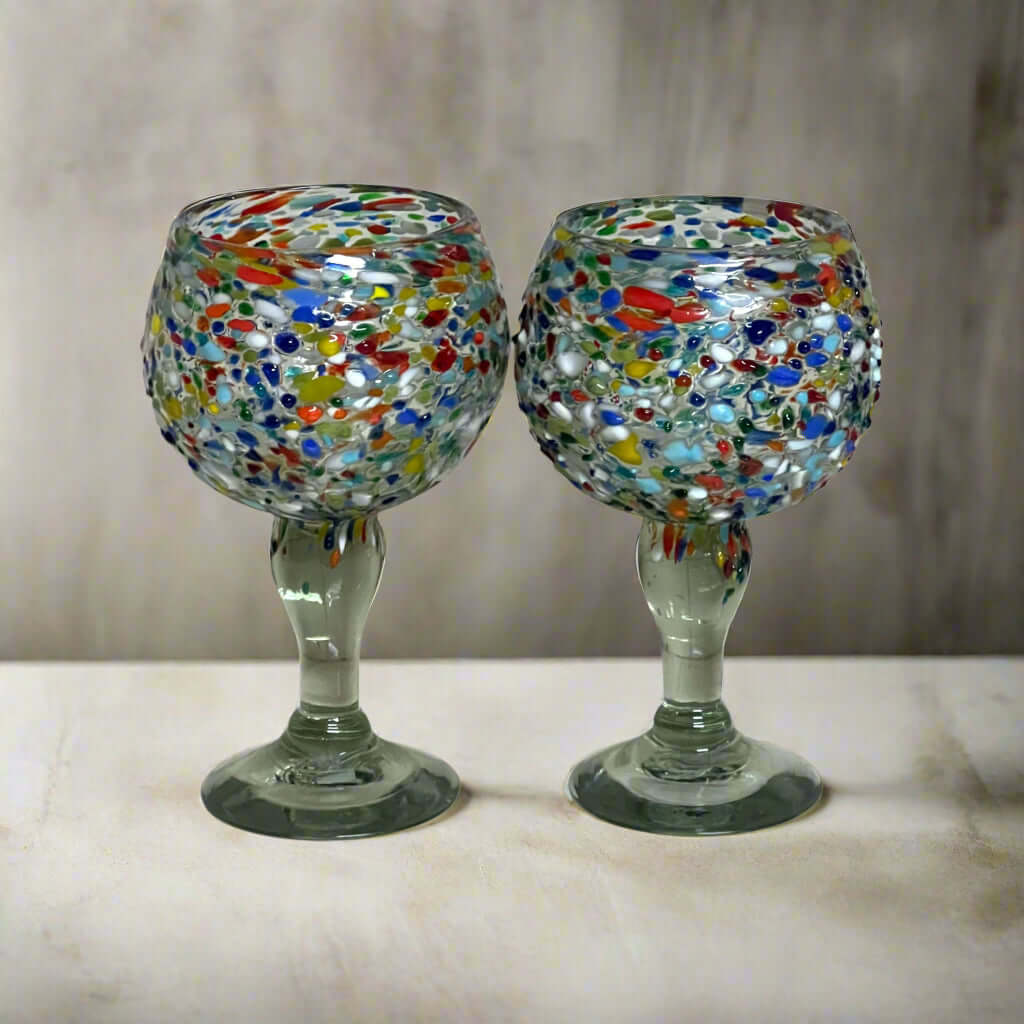 Copa Margarita Mexicana | Recipiente para Peces Confeti Guijarro
