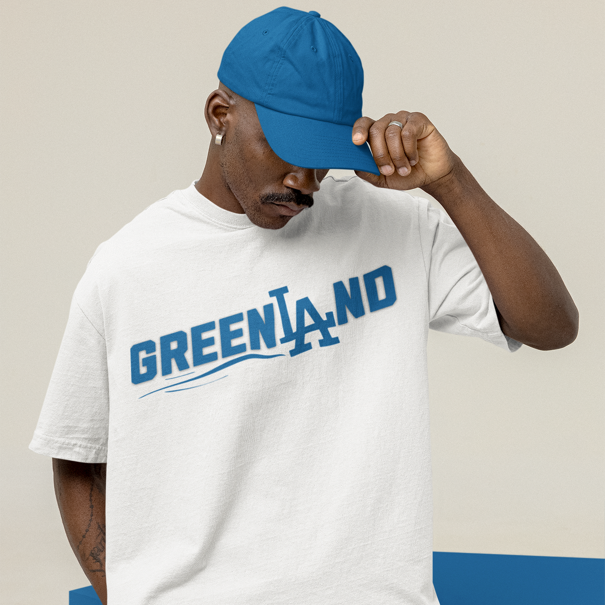 Greenland is Raza Baseball T-shirt | Latino Los Angeles Funny Viral Tees | 3 Colors