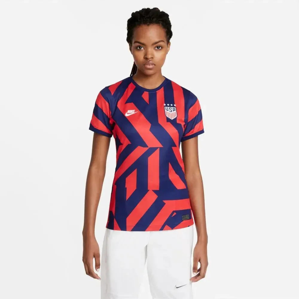 Nike 2021-22 USWNT Women Away Jersey - Navy-Red