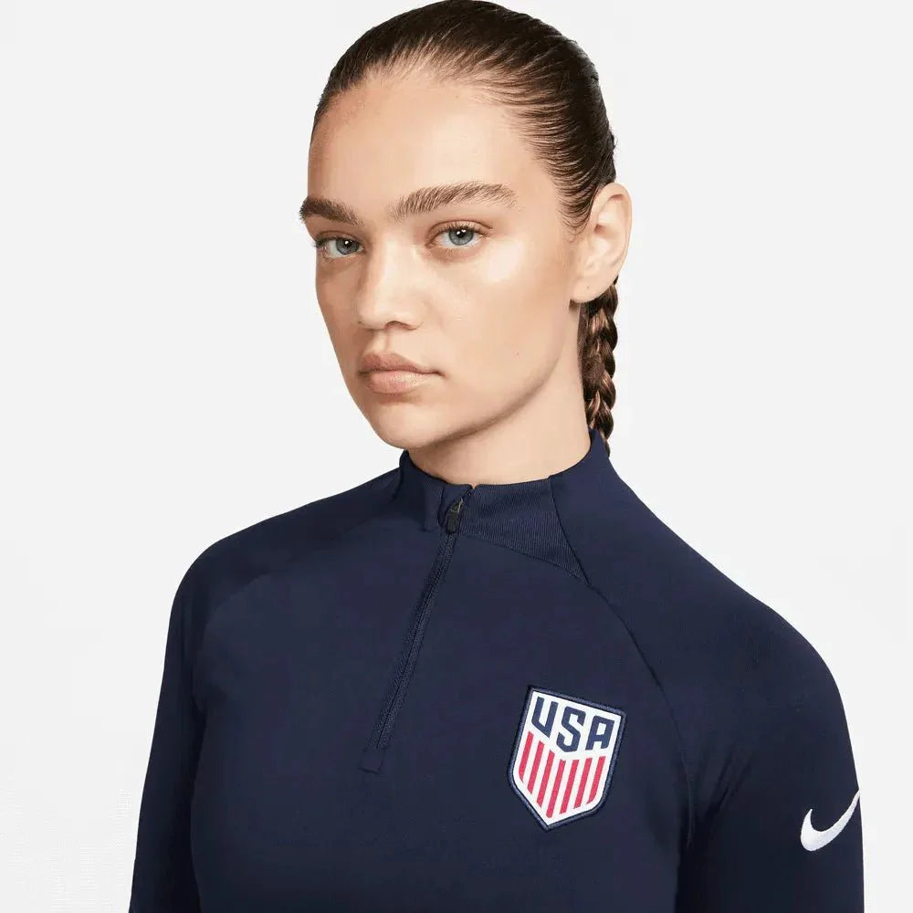 Nike 2022-23 USWNT Women's Strike Drill Top - Navy