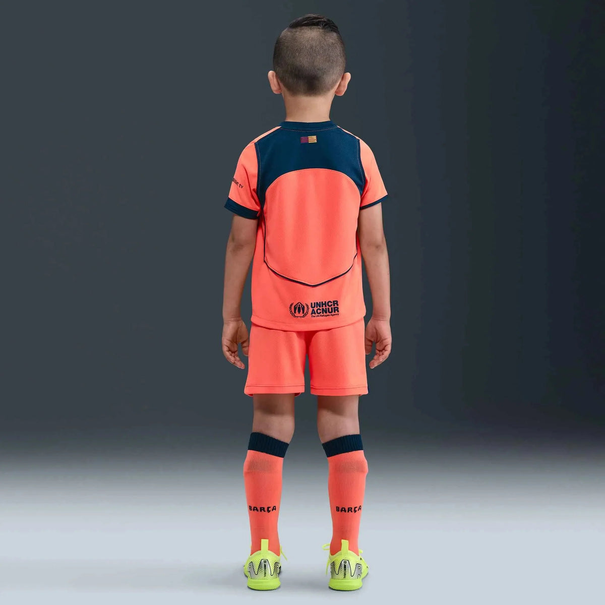 Nike 2025-26 Barcelona Little Kids' Stadium Third Kit