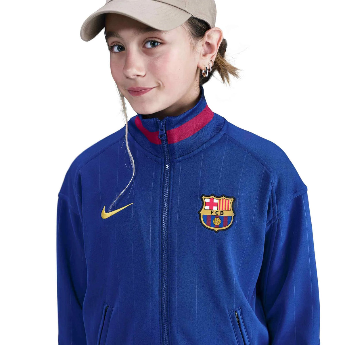 Nike 2025-26 Barcelona Youth Academy Pro Anthem Jacket