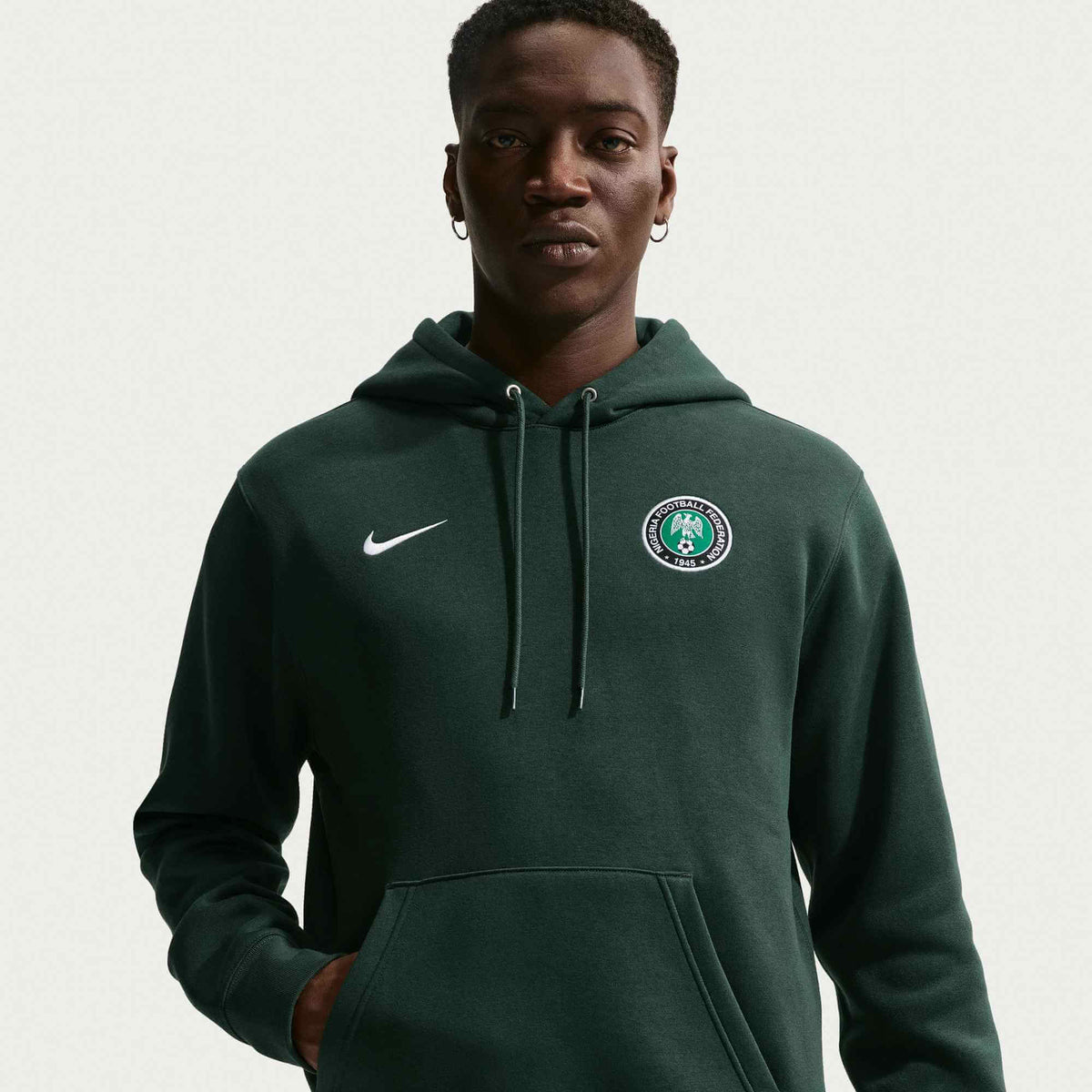 Nike 2026 Nigeria Men's Club Pullover Hoodie