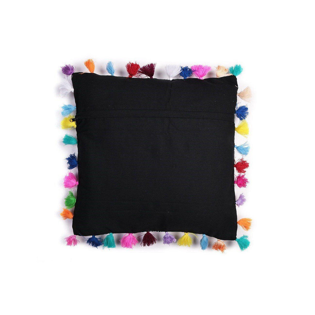 Oasis Multi Tassel Batik Pillow Cover - Thailand