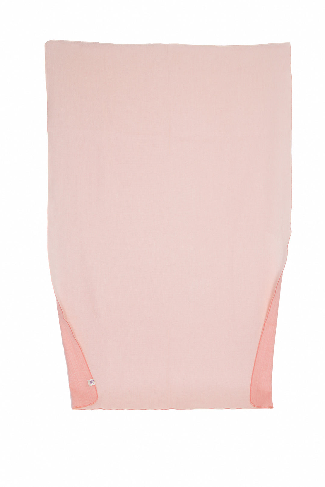 Kani Collection - Manta Reversible Tejida a Mano de Alpaca Rosa y Blanca de Ecuador