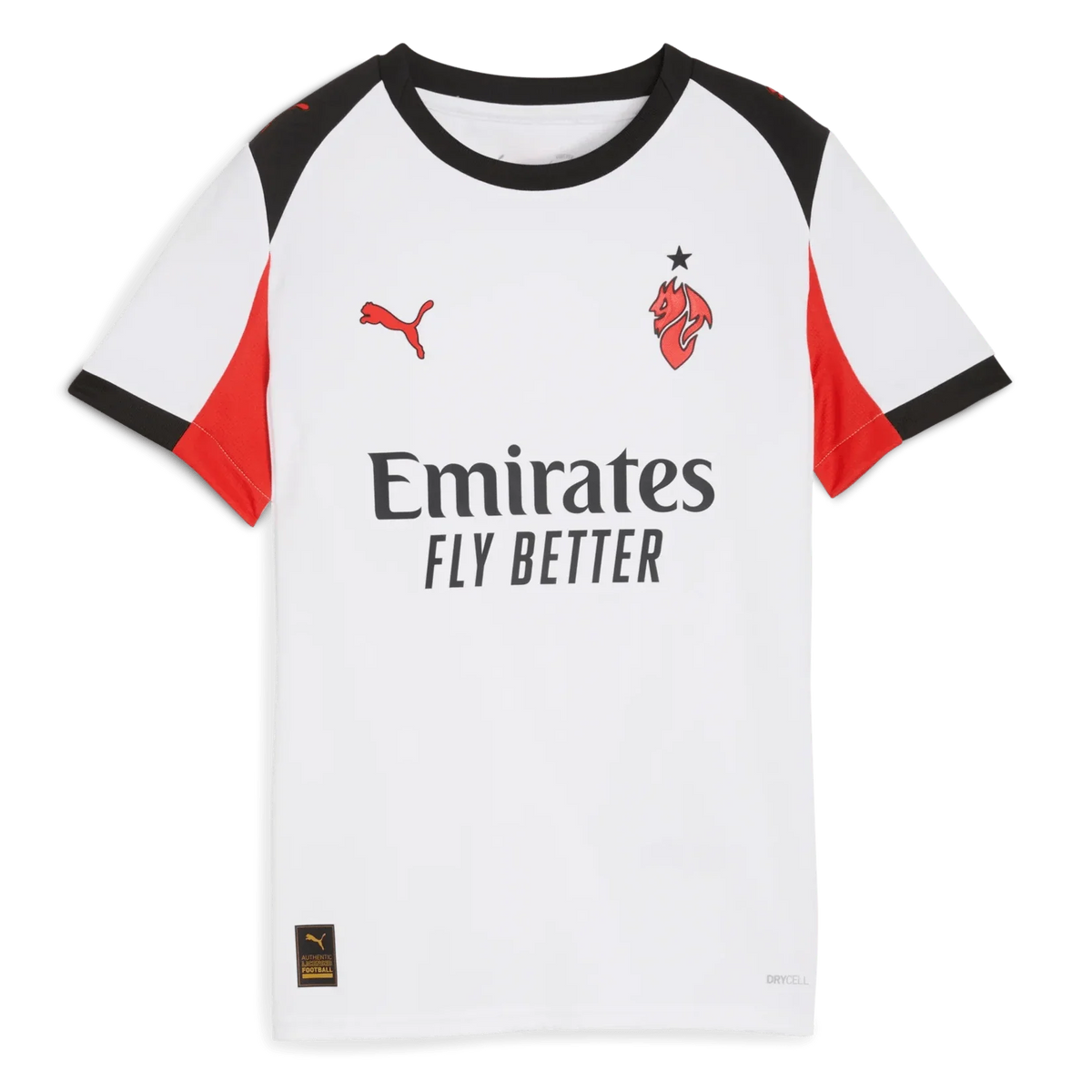 Puma 2025-26 AC Milan Youth Stadium Away Soccer Jersey