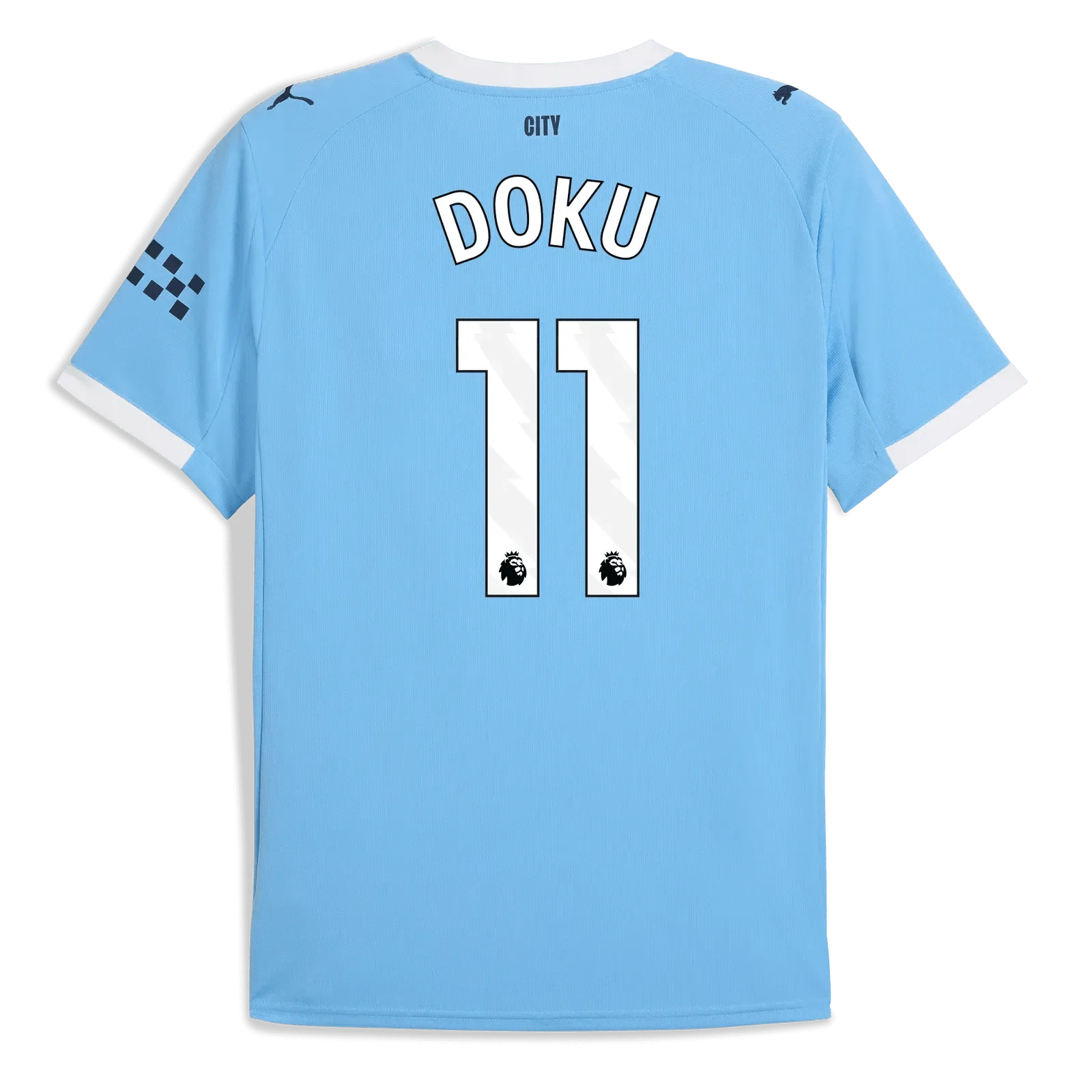 Puma 2025-26 Manchester City Men's Stadium Home Soccer Jersey