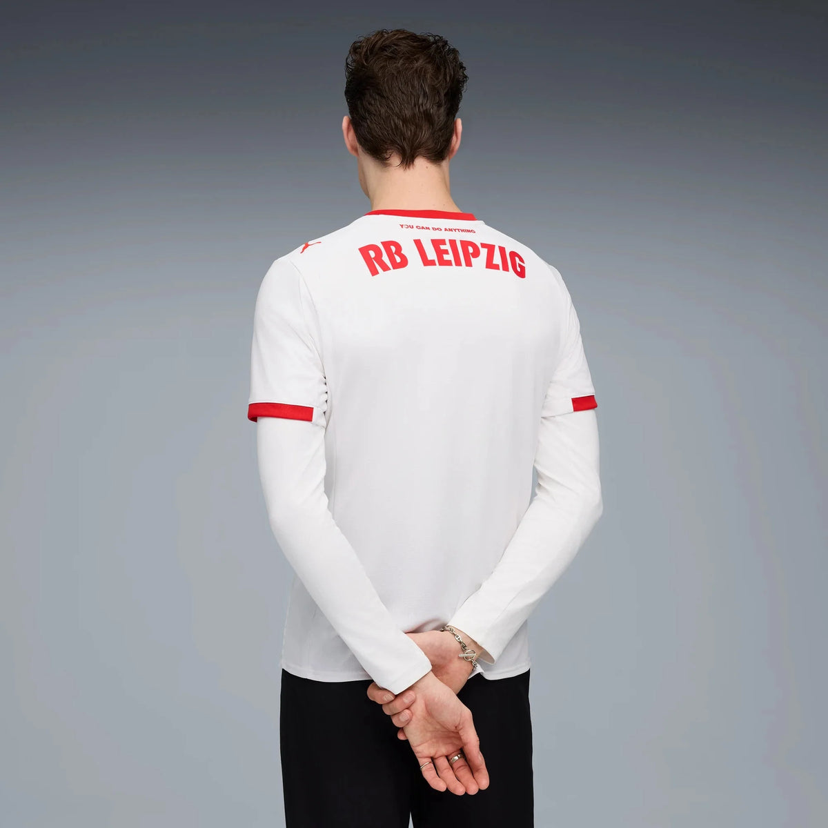 Puma 2025-26 RB Leipzig Stadium Home Soccer Jersey