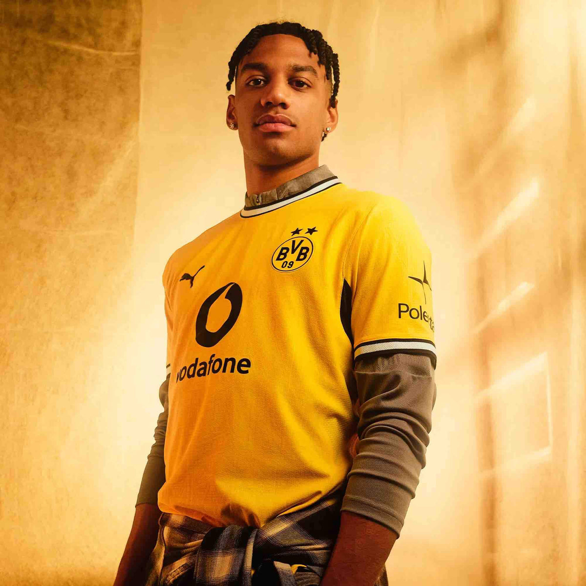 Puma 2026-27 Borussia Dortmund Men's Stadium Home Soccer Jersey
