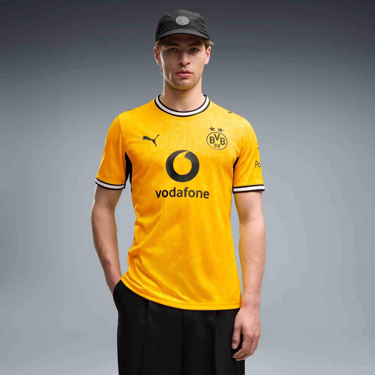 Puma 2026-27 Borussia Dortmund Men's Stadium Home Soccer Jersey
