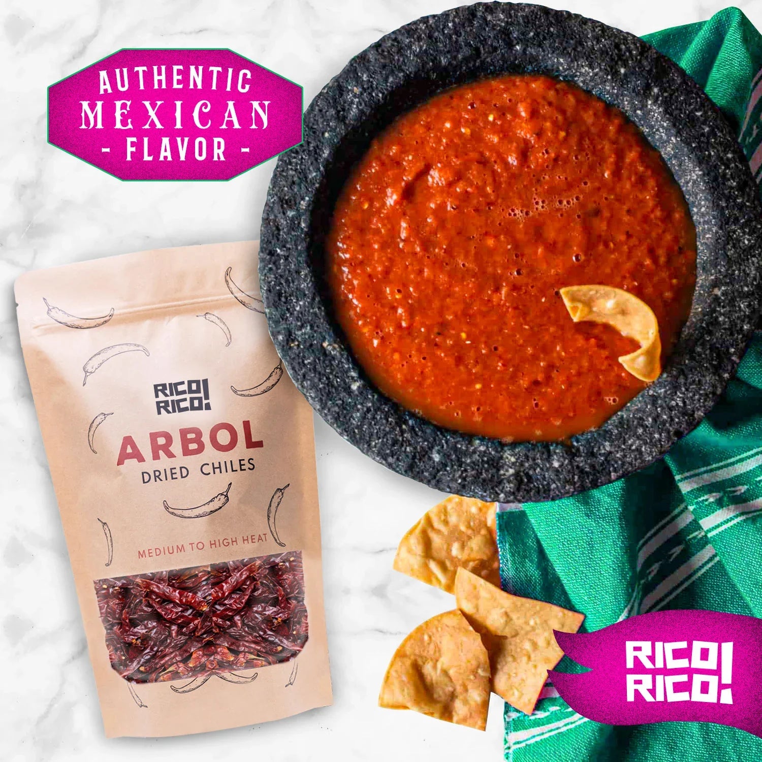 Chiles de Árbol Secos – Chiles Mexicanos Auténticos y Picantes