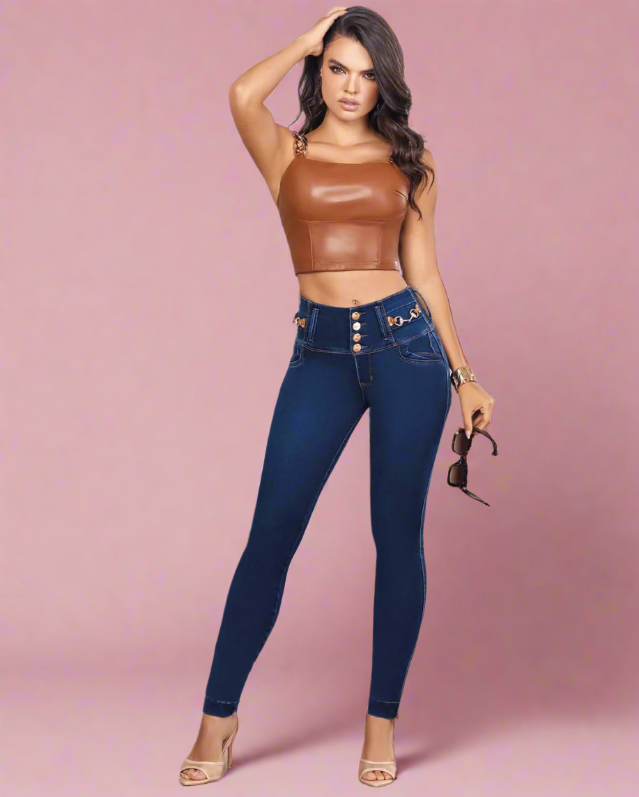 Mentha Jeans Colombianos Levanta Cola 100% Auténticos