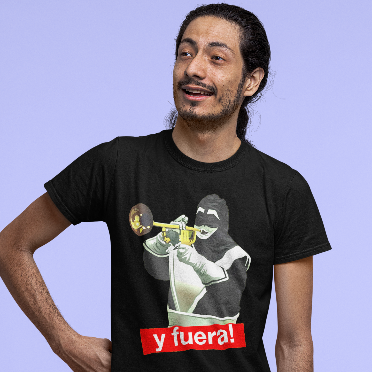 Camiseta "¡Y FUERA!" El Chacal De La Trompeta | Don Francisco | 5 Colores