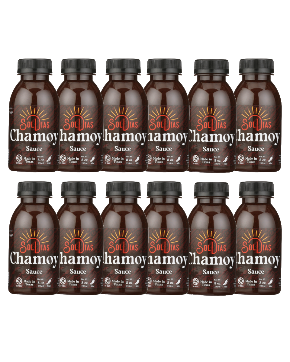 Chamoy - Salsa Vegana Frutal y Picante sin Conservantes Añadidos, 8oz