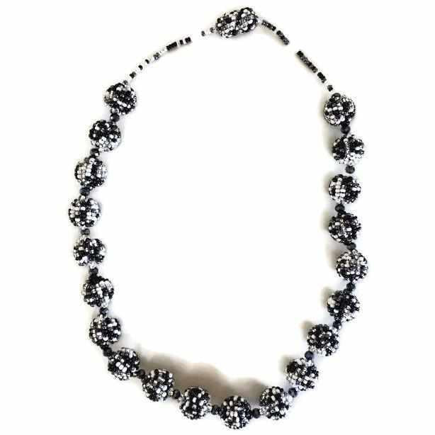 Shiva Magnetic Seed Bead Necklace - Guatemala