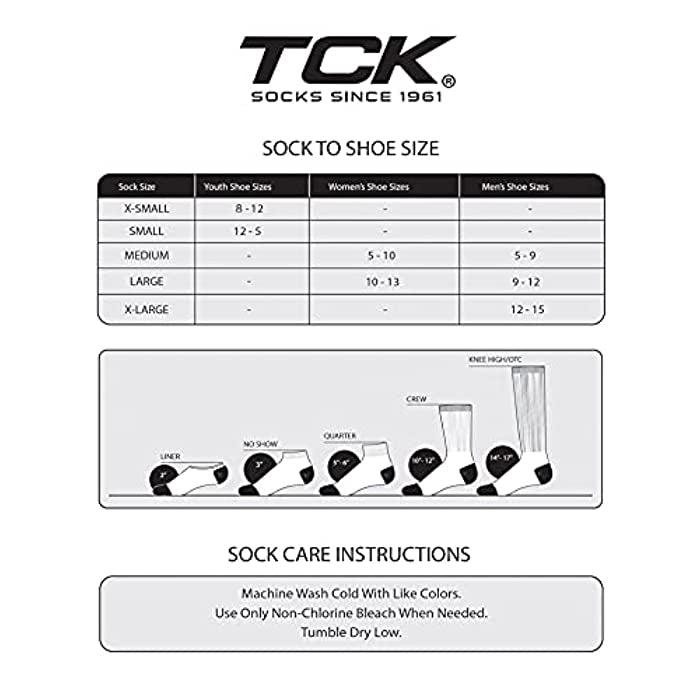 Calcetines tubulares TCK Prosport Performance – Comodidad y durabilidad prémium para atletas