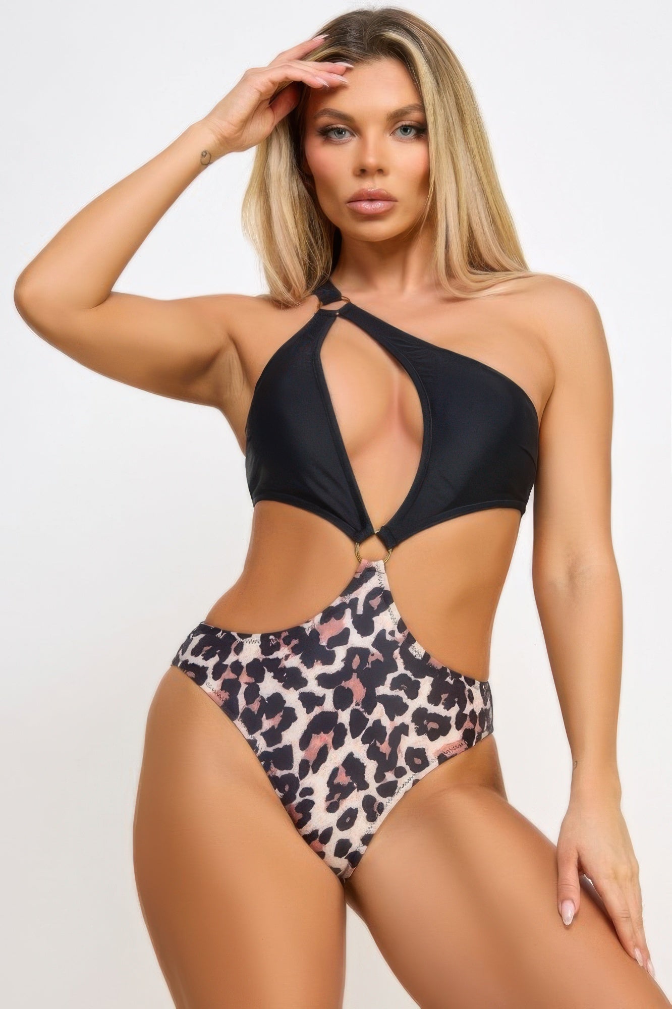Women's Swimwear Swimsuit with Bold Cut-Out Design
