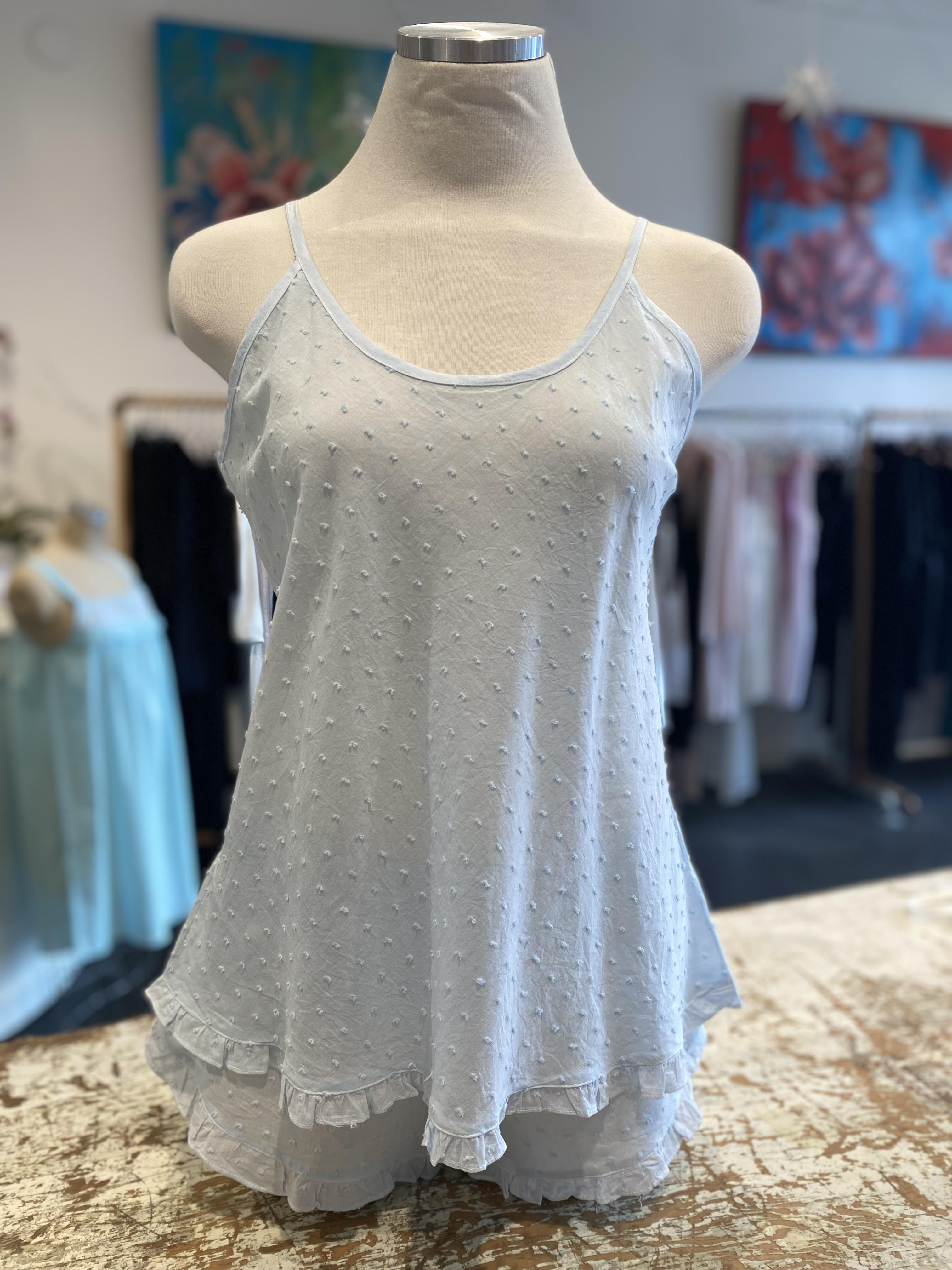 Camisola y shorts de lunares