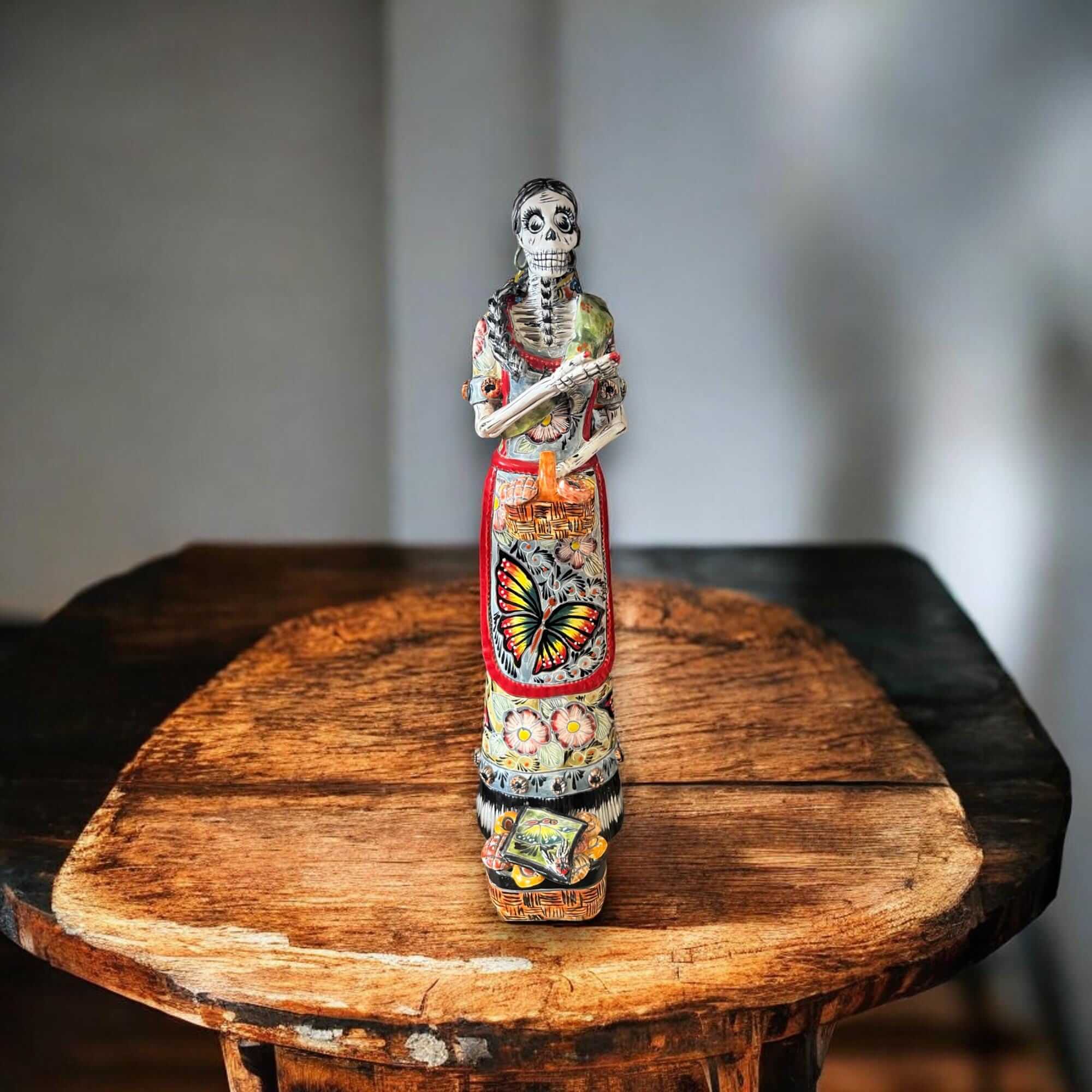 Catrina Talavera Día de Muertos | Decoración de Boda de Pan Dulce