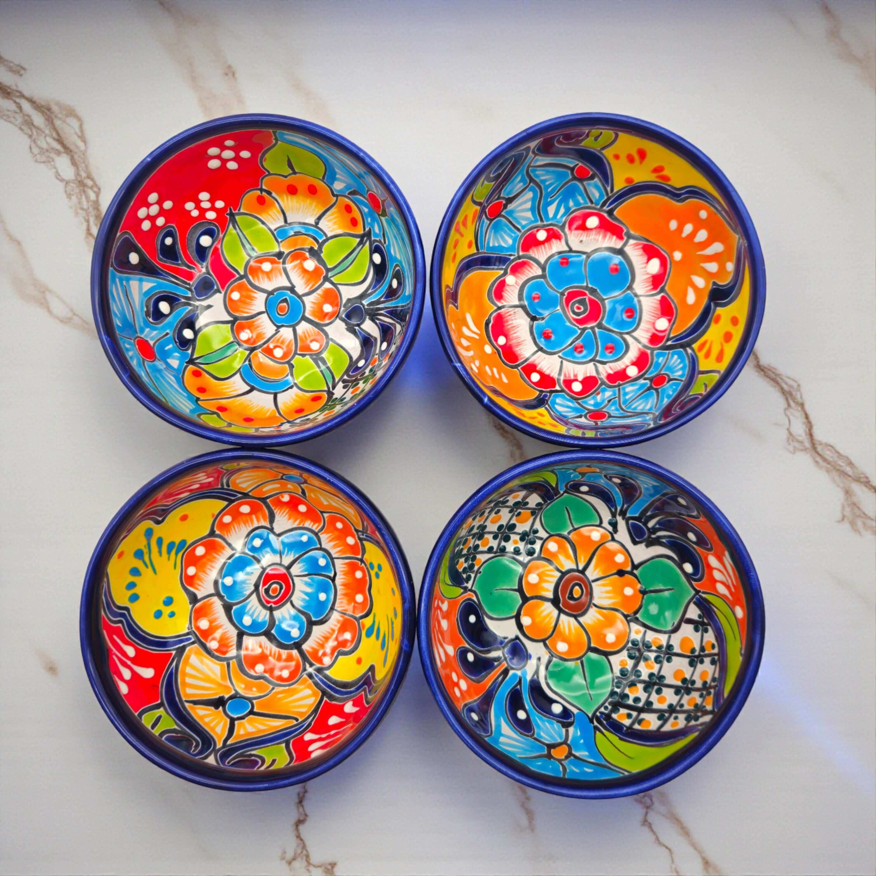 Talavera Salsa Bowl | Molcajete mexicano artesanal