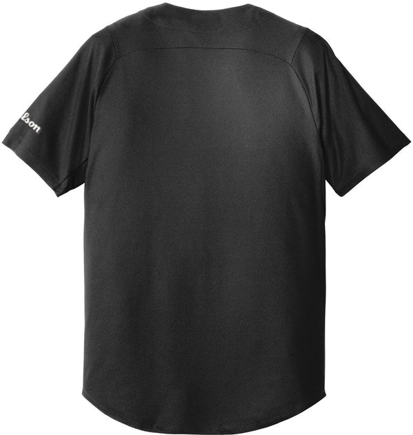 Camiseta auténtica Wilson Tigres del Licey 2024 - Negra