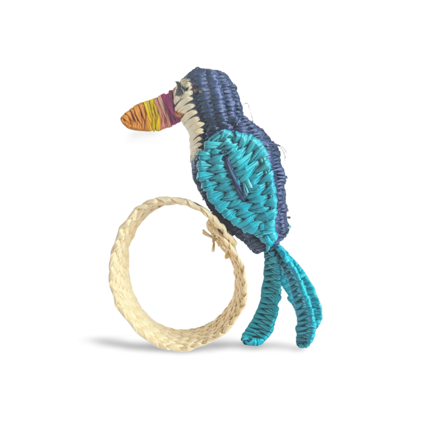 Toucan Handwoven Iraca Napkin Ring